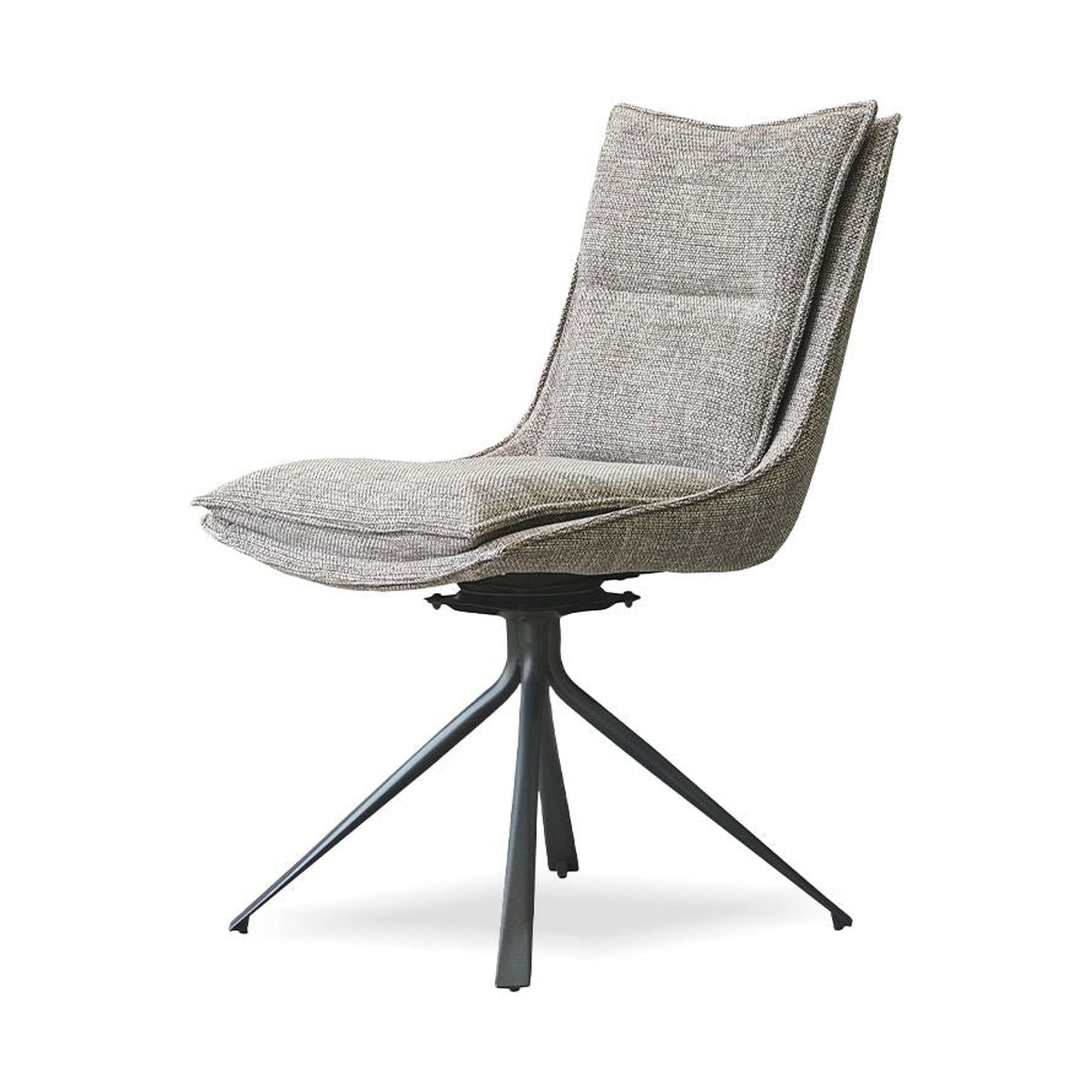 Puccini Swivel  Dining Chair  Chacha Chocolate by Mobital - image 1