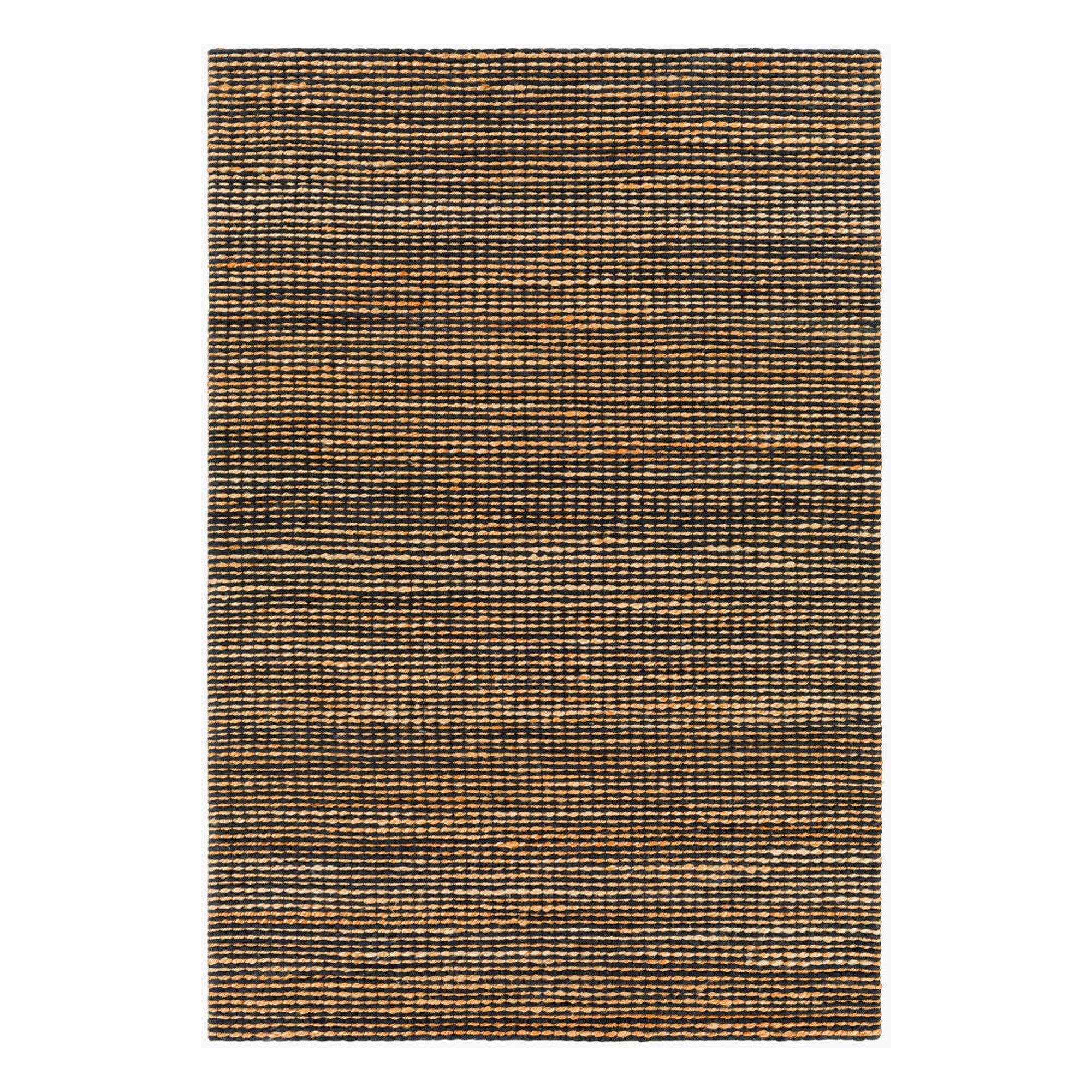 Priya Black/Tan Handmade Rug - 27" x 45"