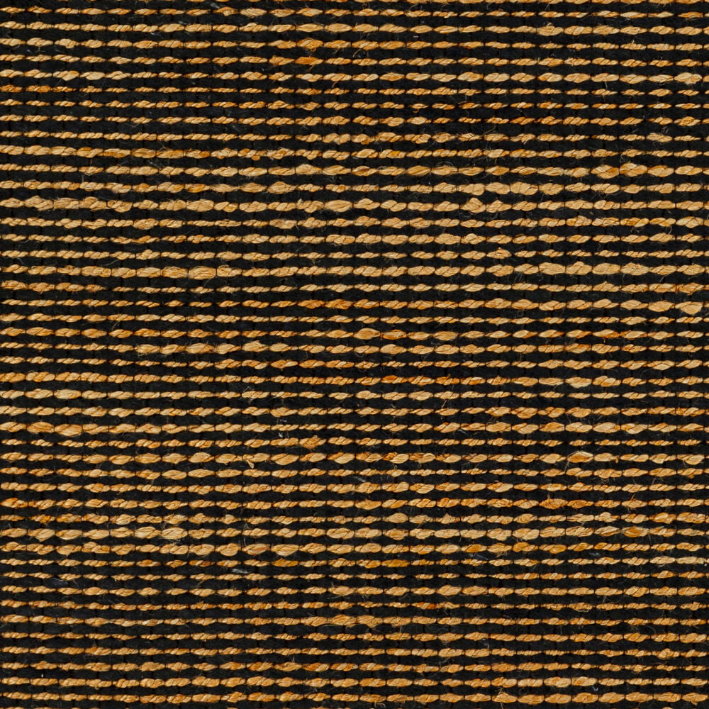 Priya Black/Tan Handmade Rug - swatch