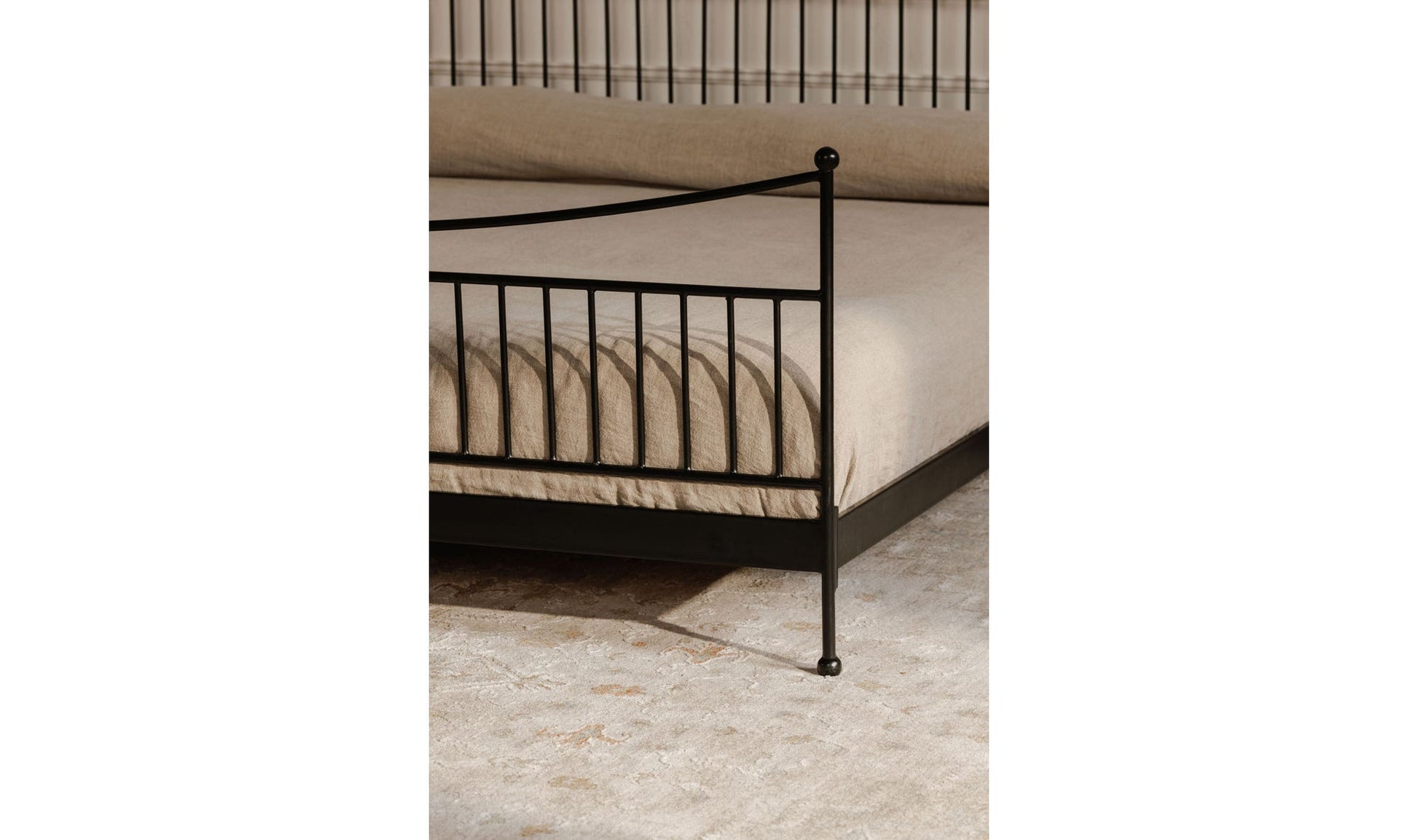 Monet King Bed Black by Moe's Home Collection - view 8