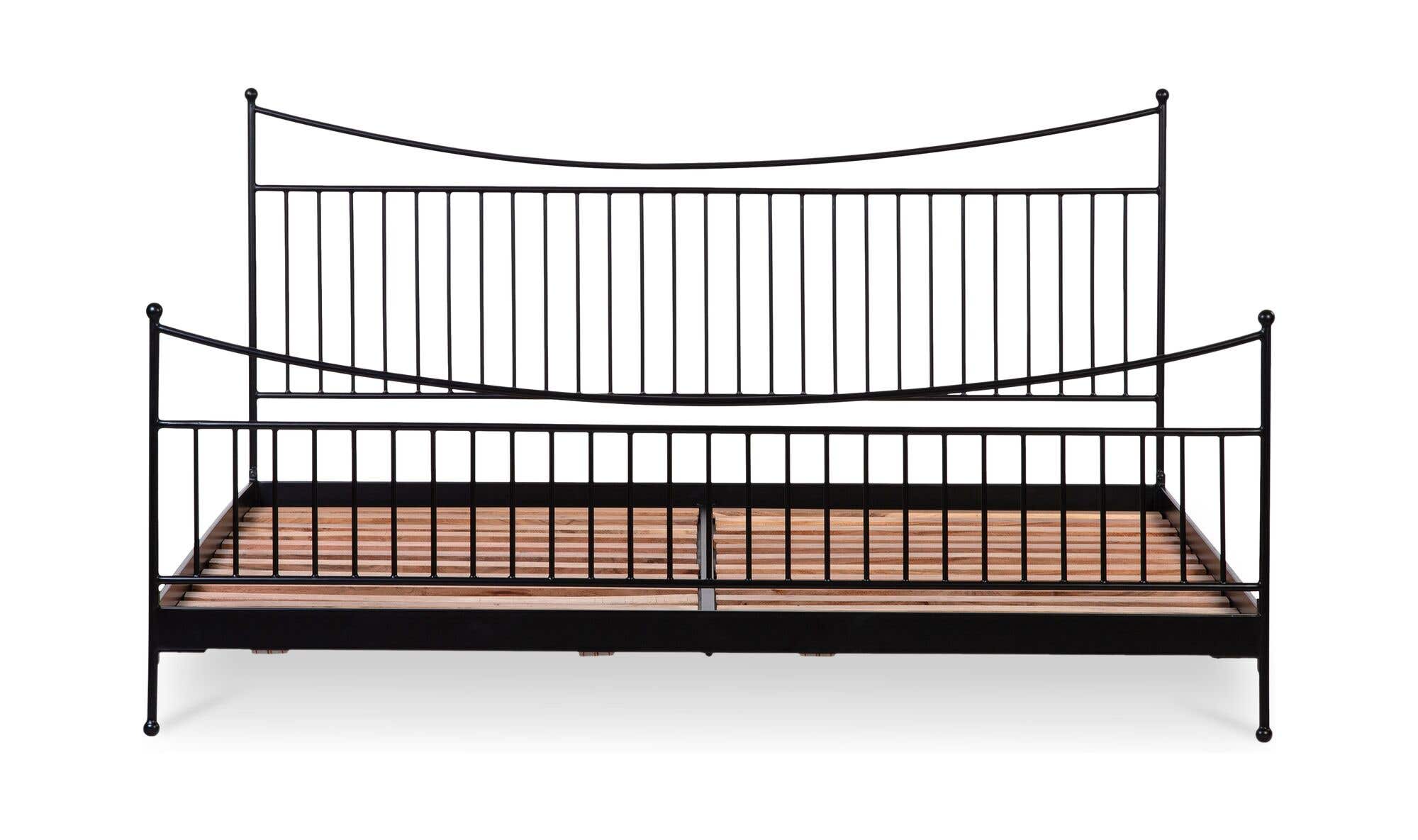Monet Queen Bed Black by Moe's Home Collection - view 7