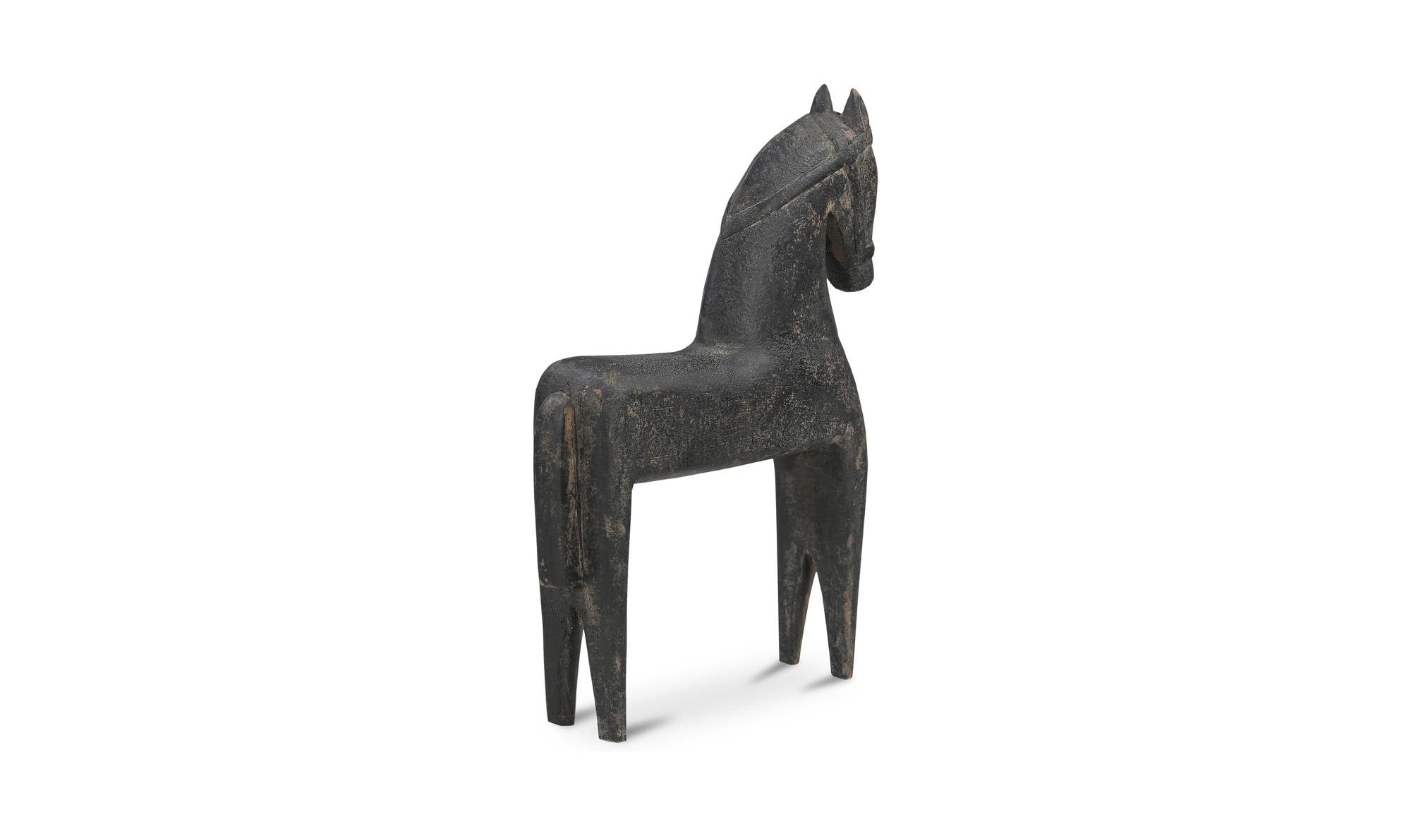 Gallant Wooden Sculpture Black by Moe's Home Collection - view 9