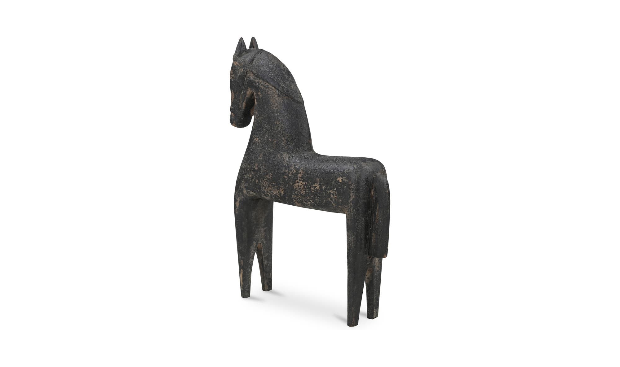 Gallant Wooden Sculpture Black by Moe's Home Collection - view 6