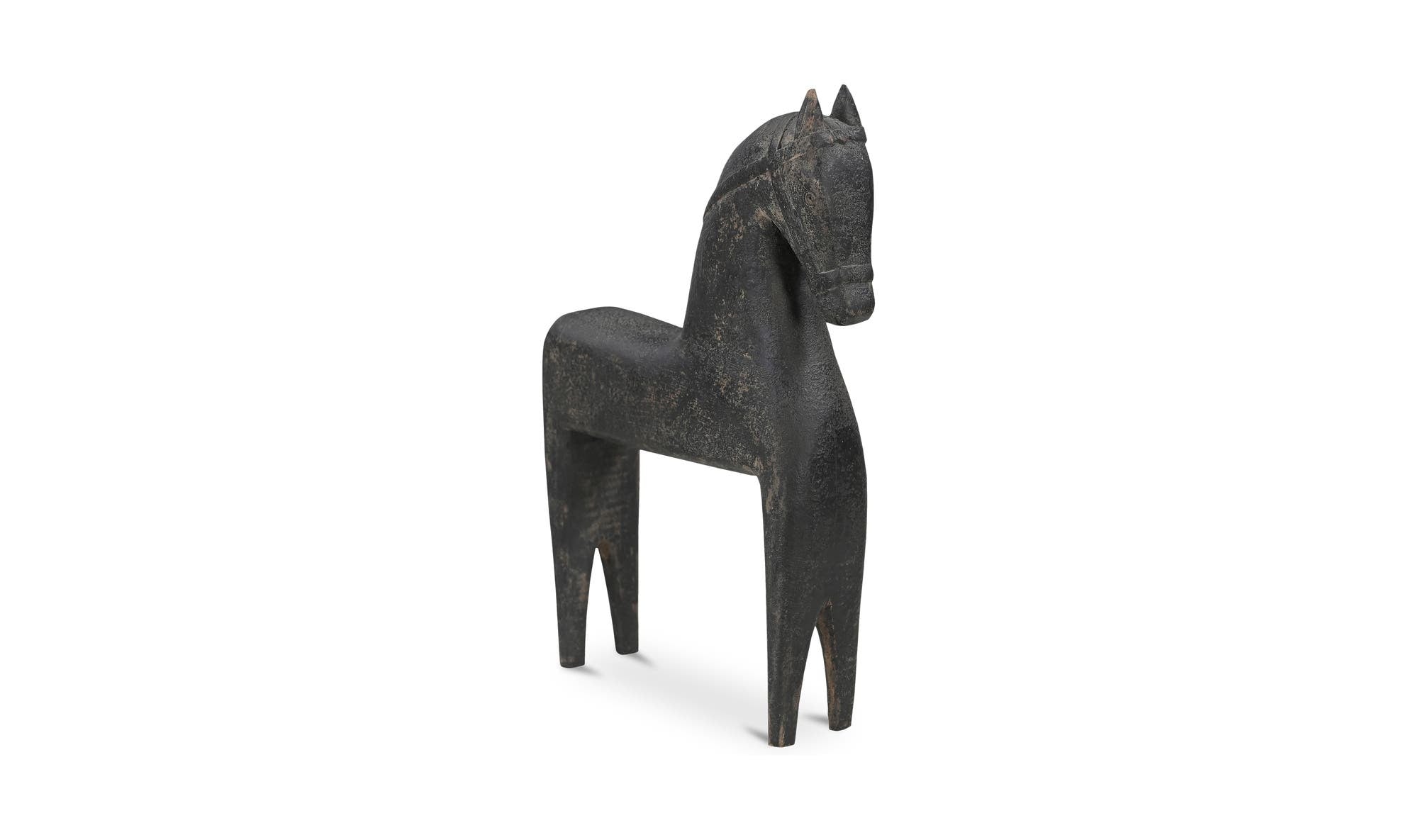 Gallant Wooden Sculpture Black by Moe's Home Collection - view 7
