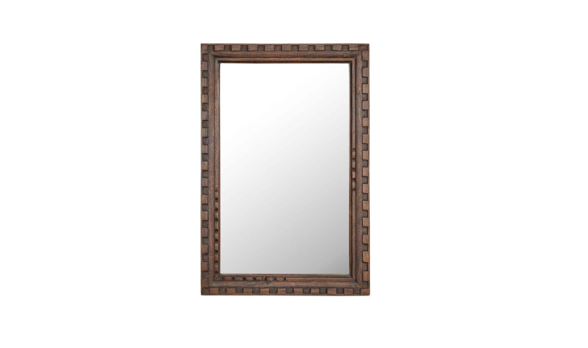 Holland Mirror Large Brown by Moe's Home Collection - view 4