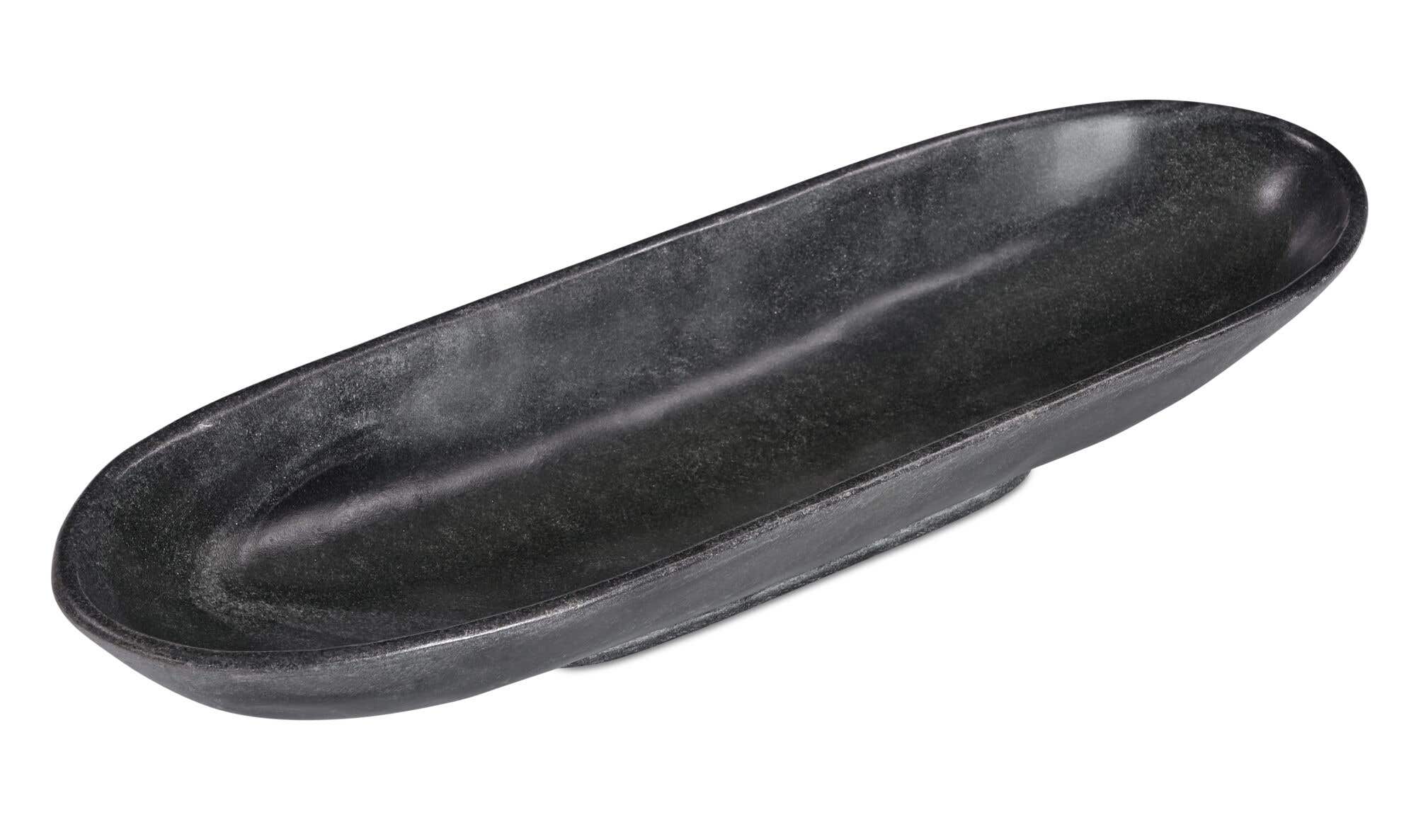 Venetia Tray Black Marble by Moe's Home Collection - view 6