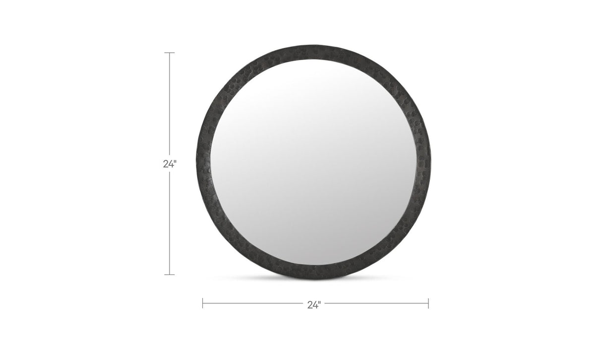 Royce Small Mirror Black by Moe's Home Collection - view 8