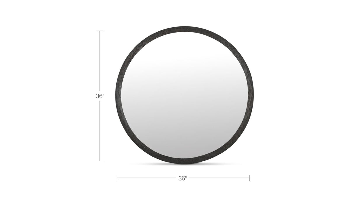 Royce Large Mirror Black by Moe's Home Collection - view 8