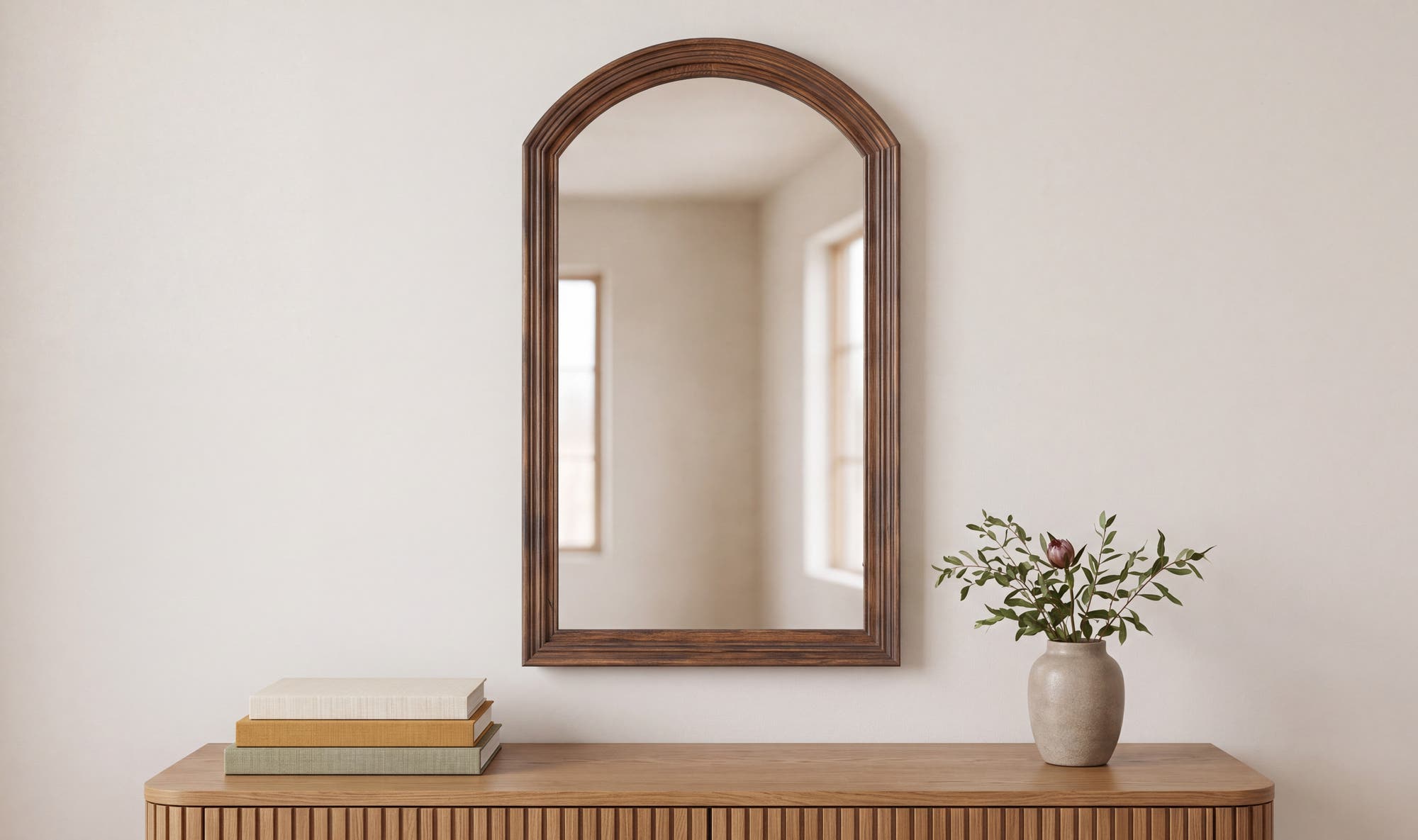 Adair Mirror Brown by Moe's Home Collection - view 3