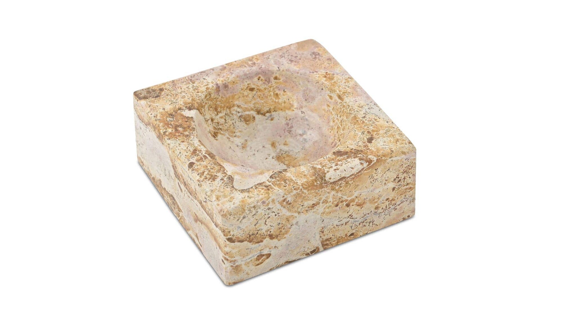 Apollo Marble Catchall Panther Stone by Moe's Home Collection - view 3