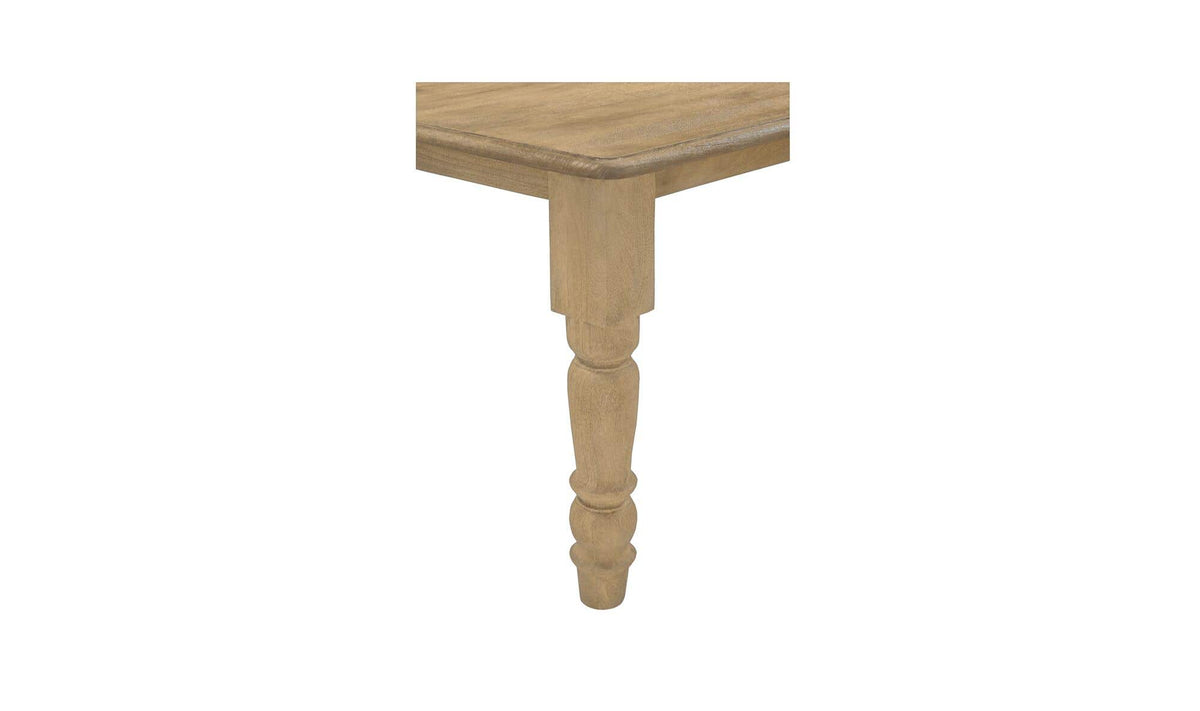 Flynn Rectangle Dining Table Natural by Moe's Home Collection - view 8