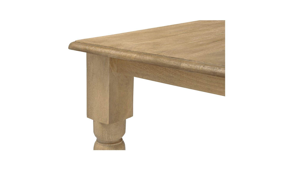 Flynn Rectangle Dining Table Natural by Moe's Home Collection - view 7