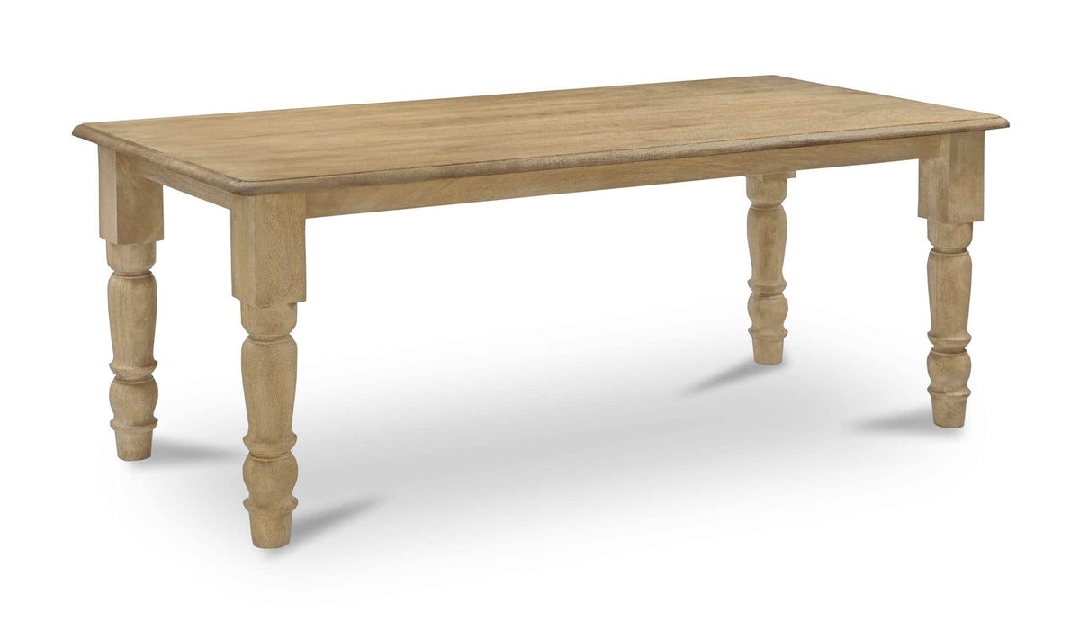 Flynn Rectangle Dining Table Natural by Moe's Home Collection - view 4