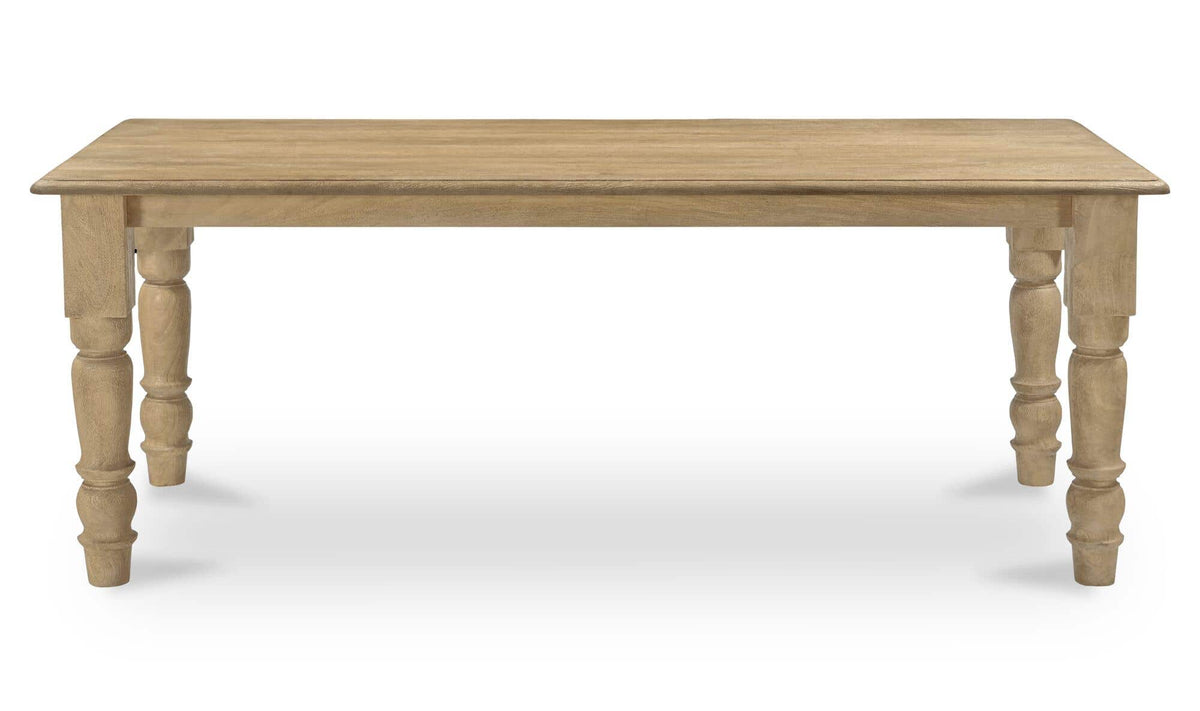 Flynn Rectangle Dining Table Natural by Moe's Home Collection - view 2