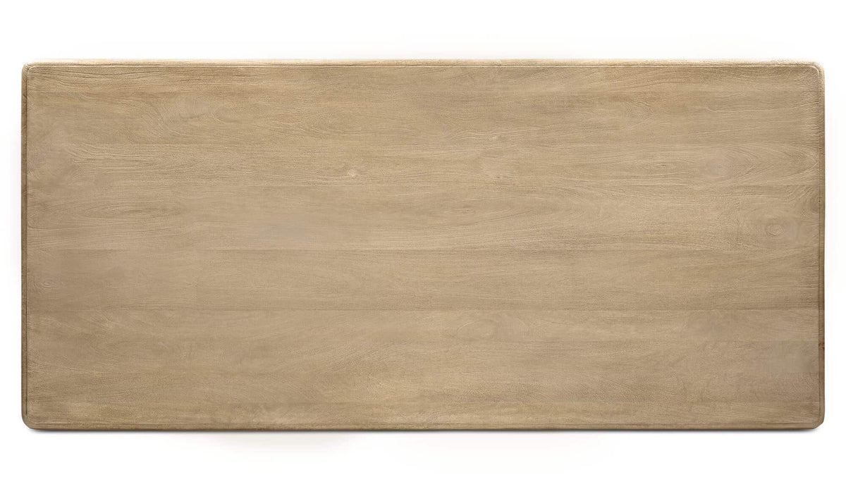 Flynn Rectangle Dining Table Natural by Moe's Home Collection - view 6