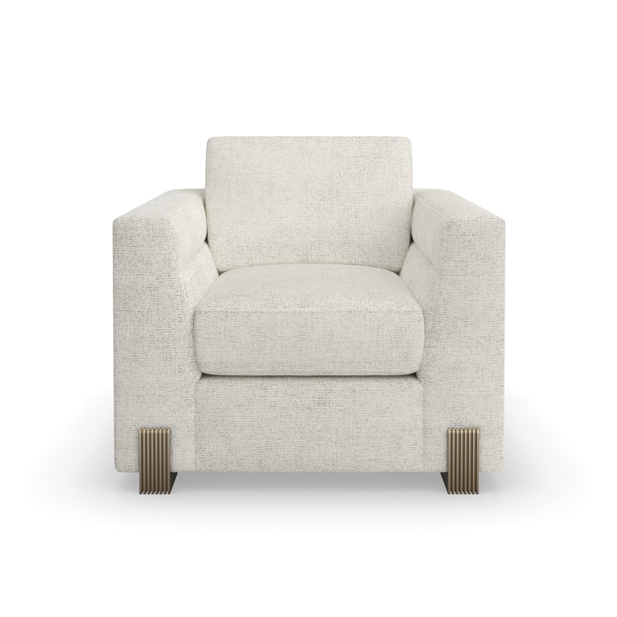 Counter Balance Chair Brushed Gold 36.50" by Caracole