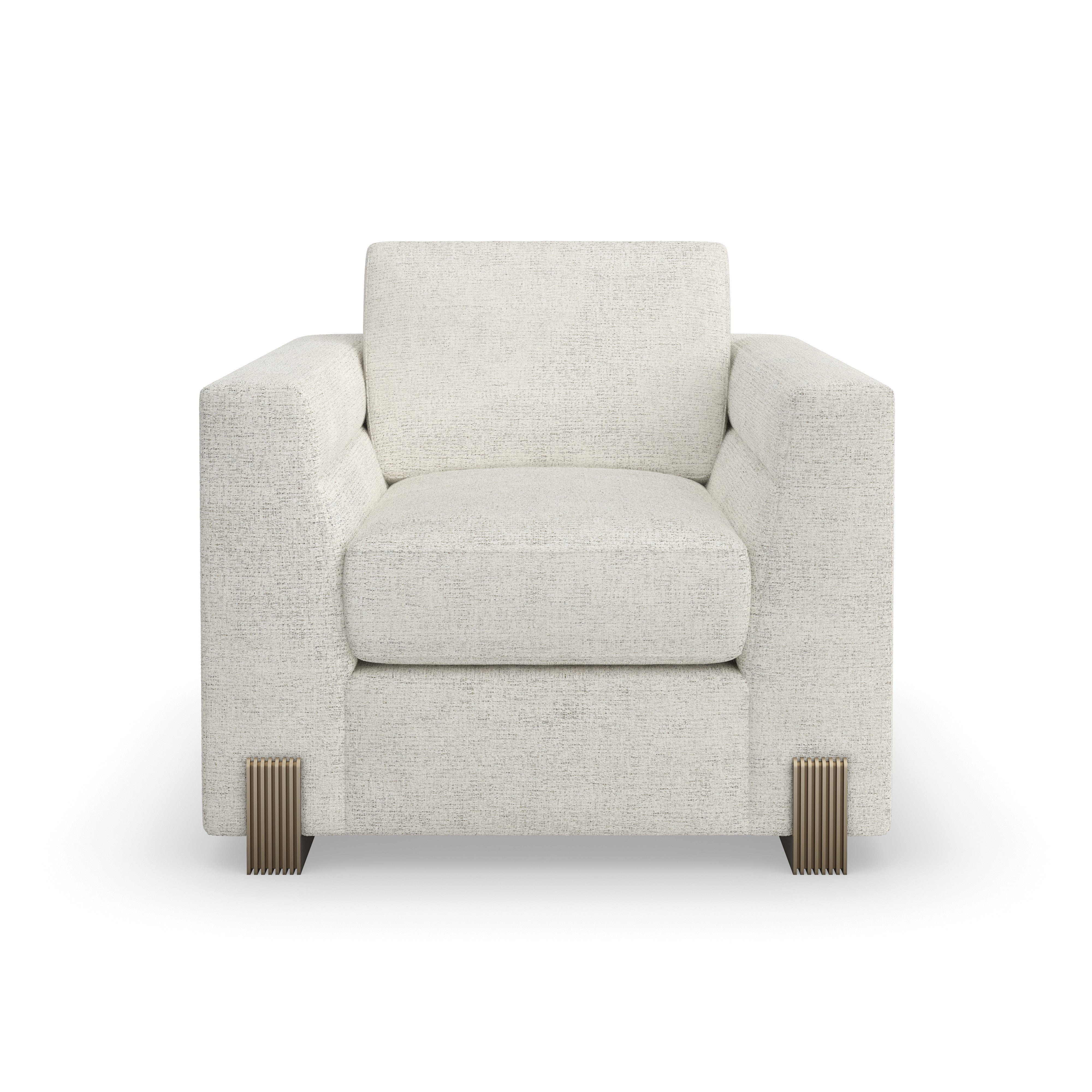Counter Balance Chair Brushed Gold 36.50" by Caracole