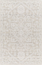 Piazza Beige/White Handmade Rug - 2' x 3'