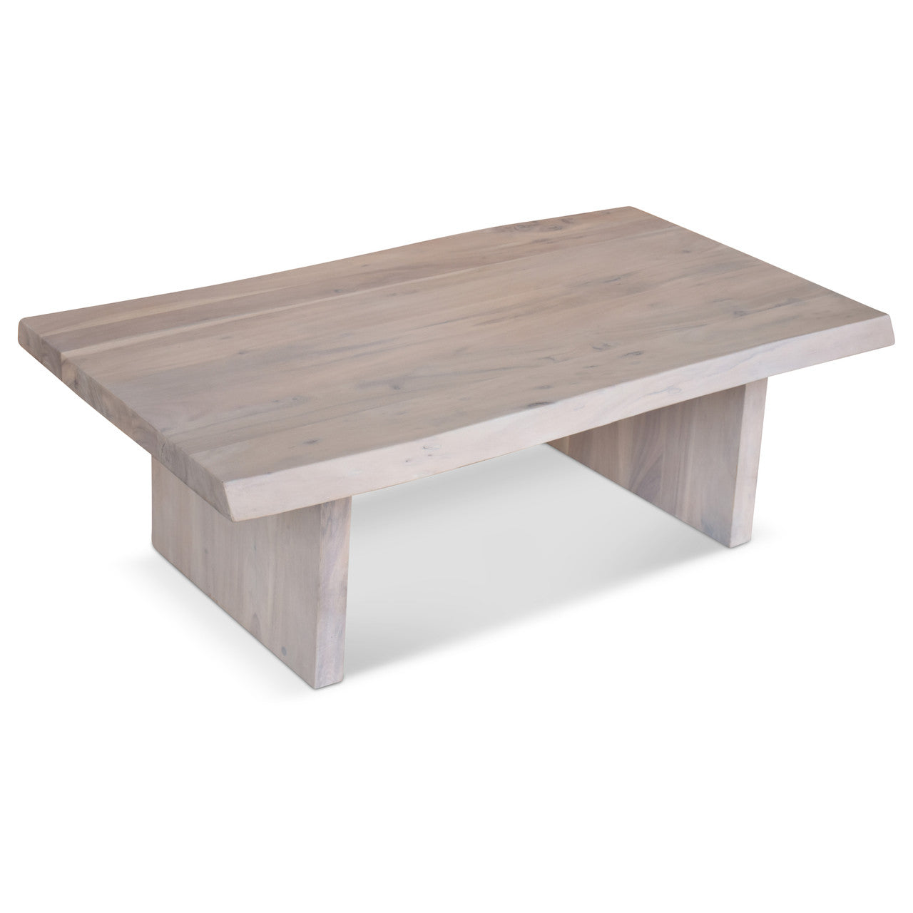 Brooks - 48" Coffee Table - White Wash