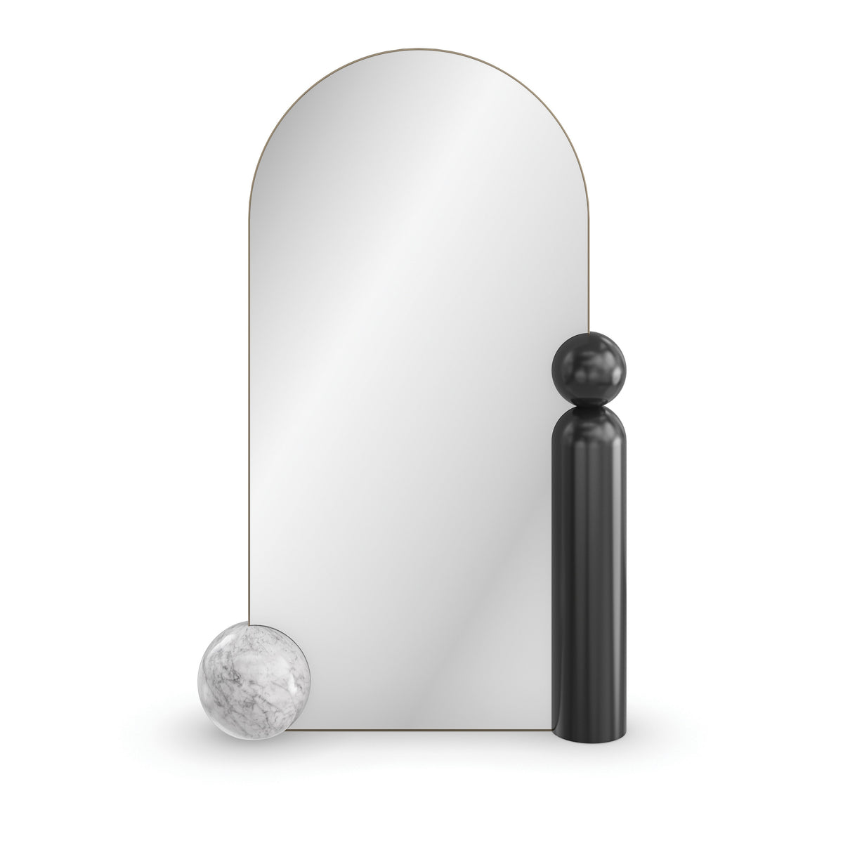 Balance Almost Black Mirror 46" by Caracole