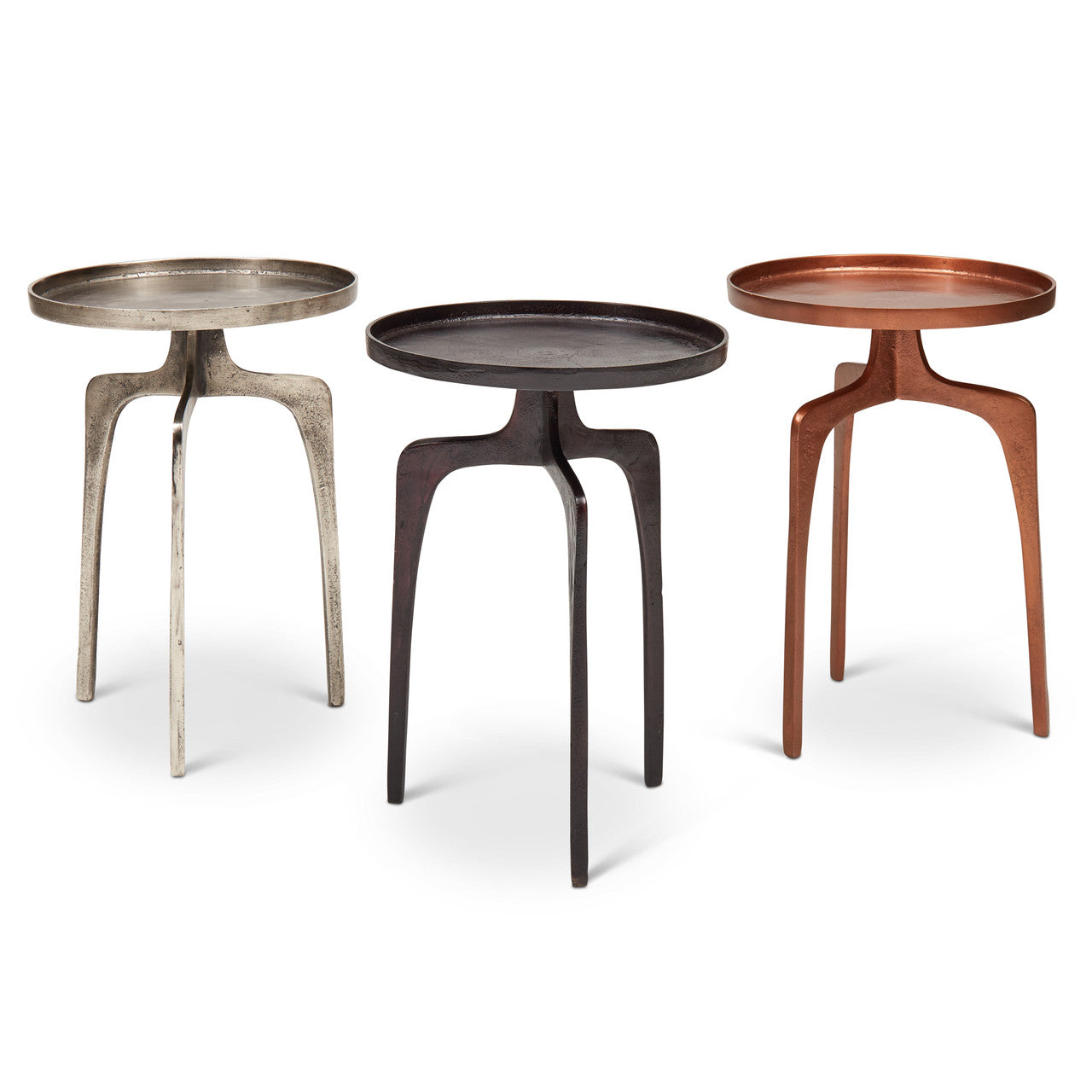 Elements - Vinya End Table - Vintage Copper