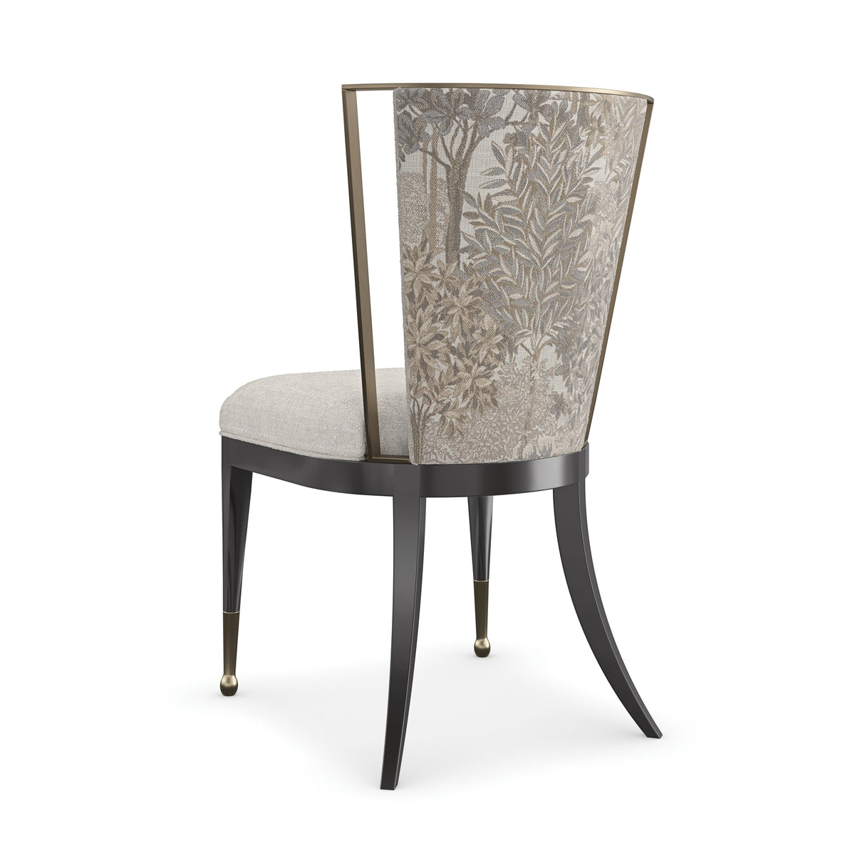 Astoria Almost Black Dining Chair 20" by Caracole - view 4