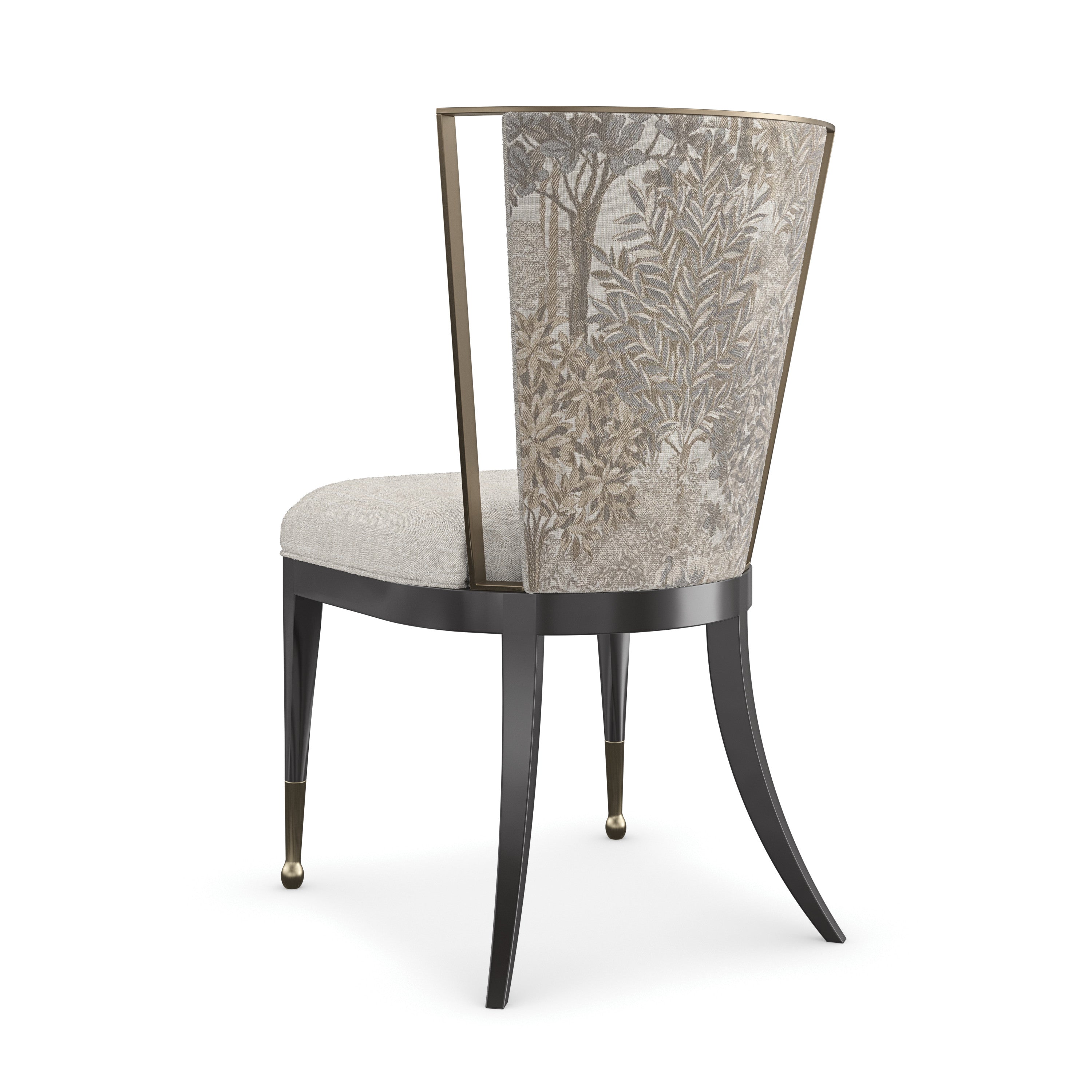 Astoria Almost Black Dining Chair 20" by Caracole - view 4
