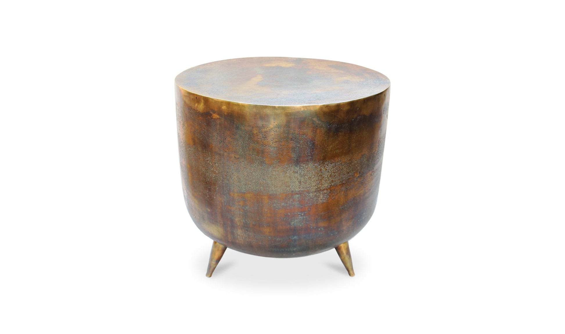 Kettel Accent Table Brass by Moe's Home Collection - view 7