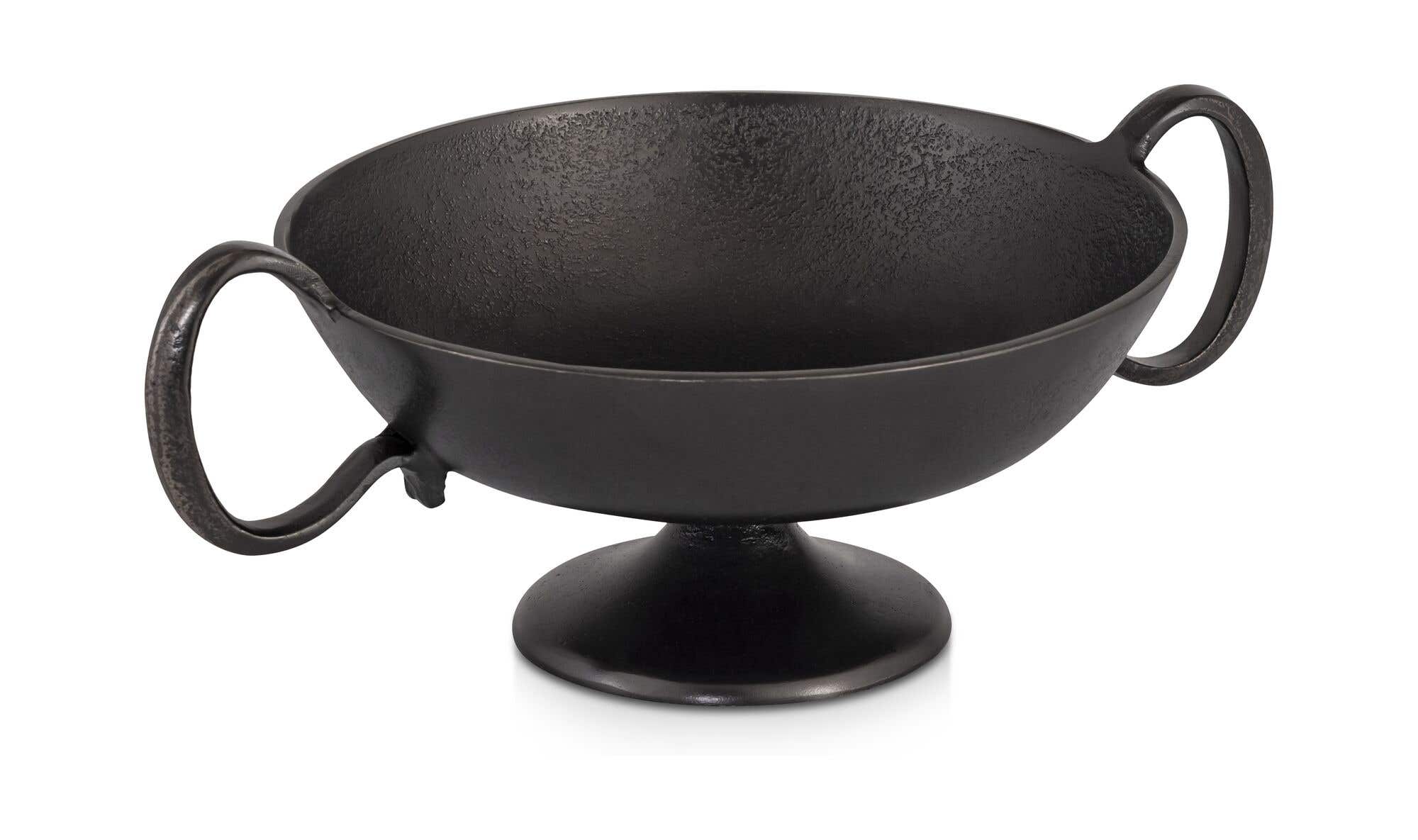 Floris Decorative Bowl Black Cast Aluminum by Moe's Home Collection - view 4