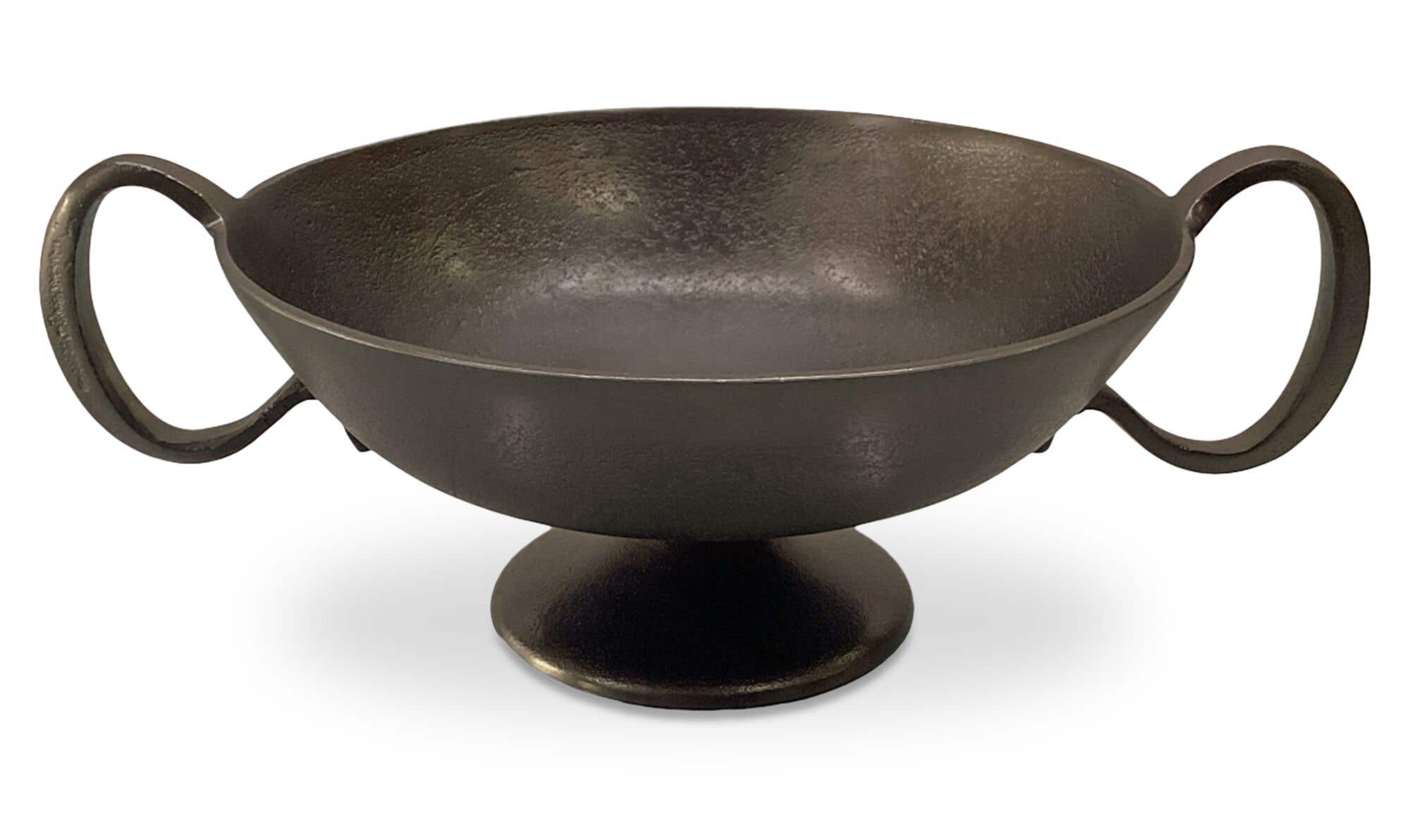 Floris Decorative Bowl Antique Brass Cast Aluminum by Moe's Home Collection - view 4