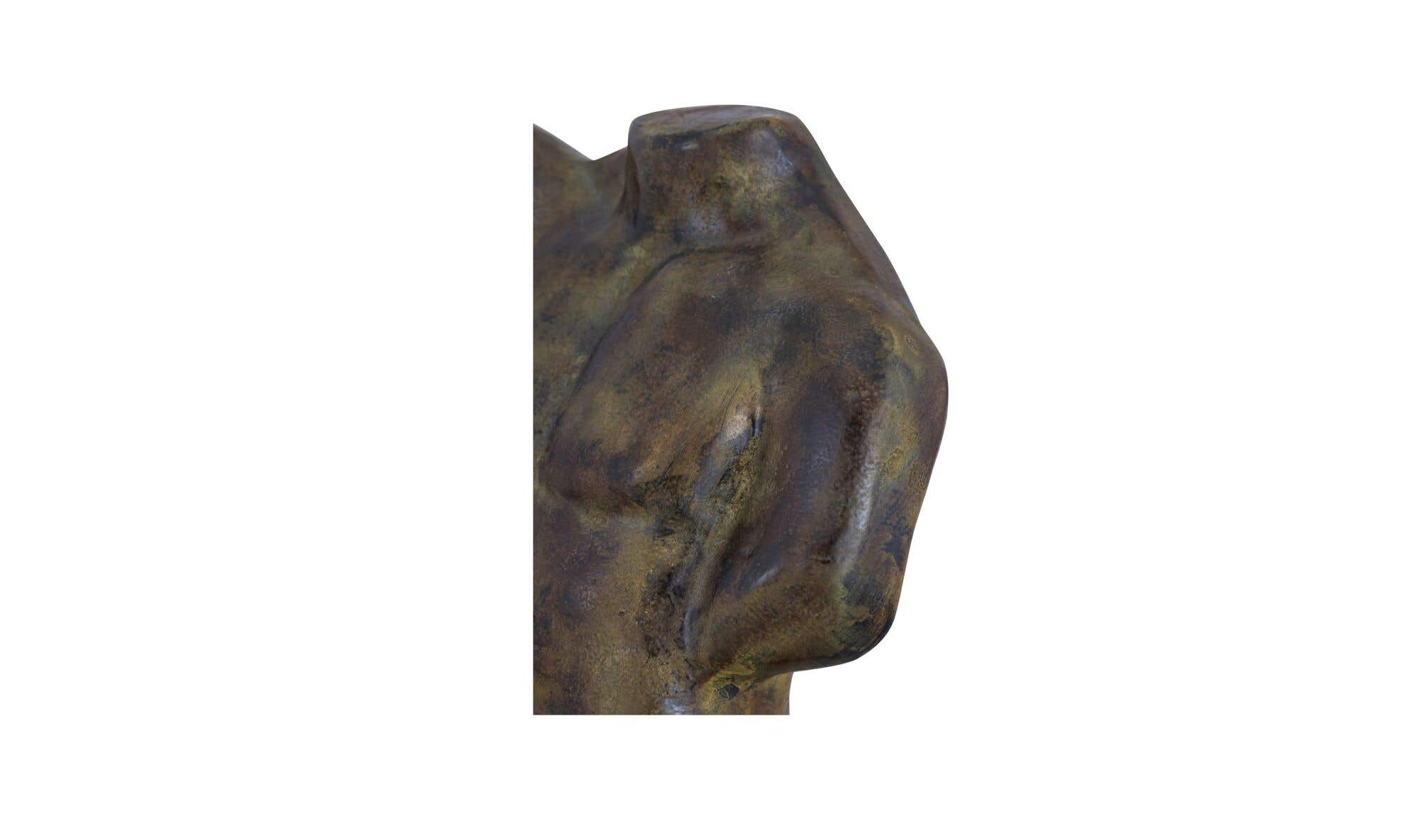 Victor Cast Aluminum Sculpture Dark Green Patina by Moe's Home Collection - view 10