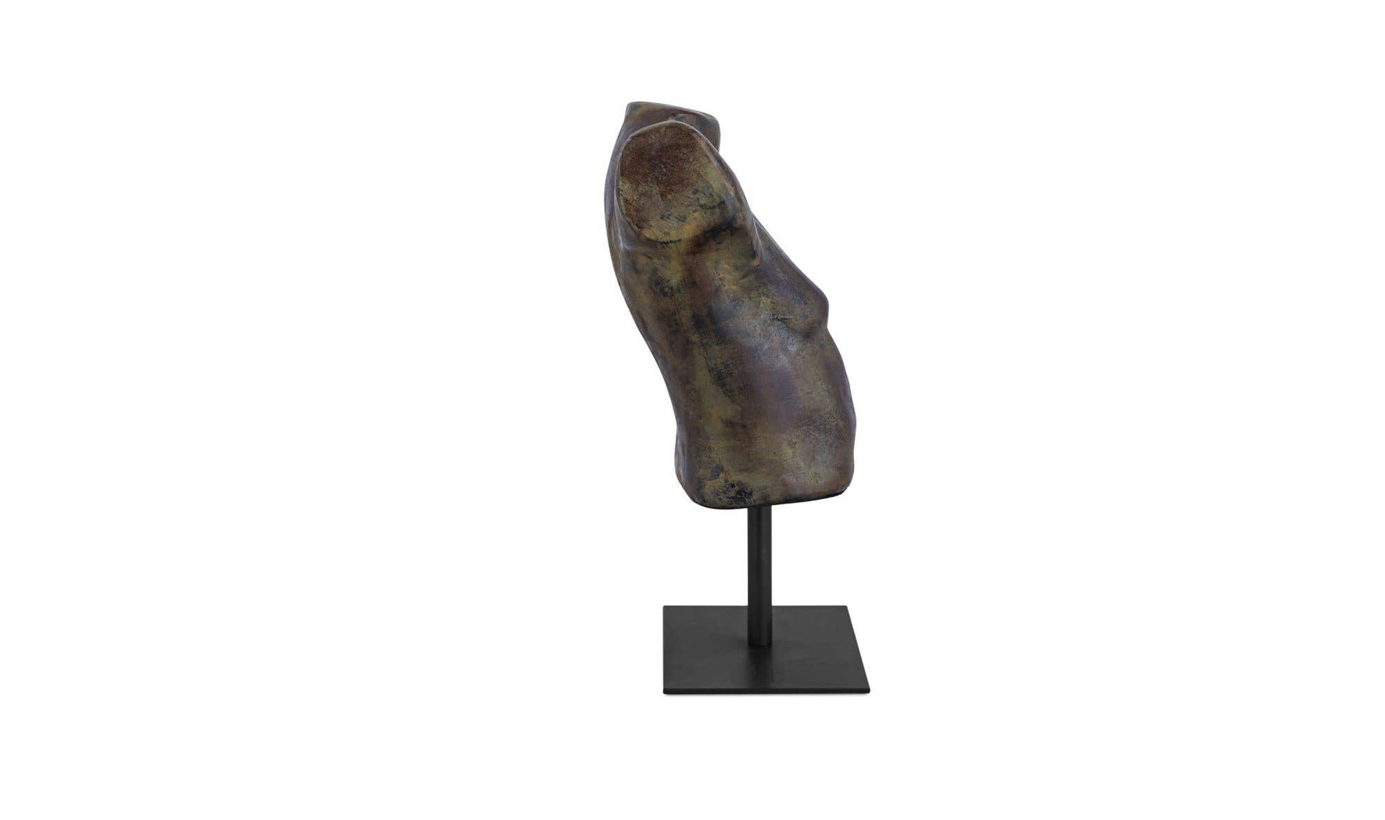Victor Cast Aluminum Sculpture Dark Green Patina by Moe's Home Collection - view 6