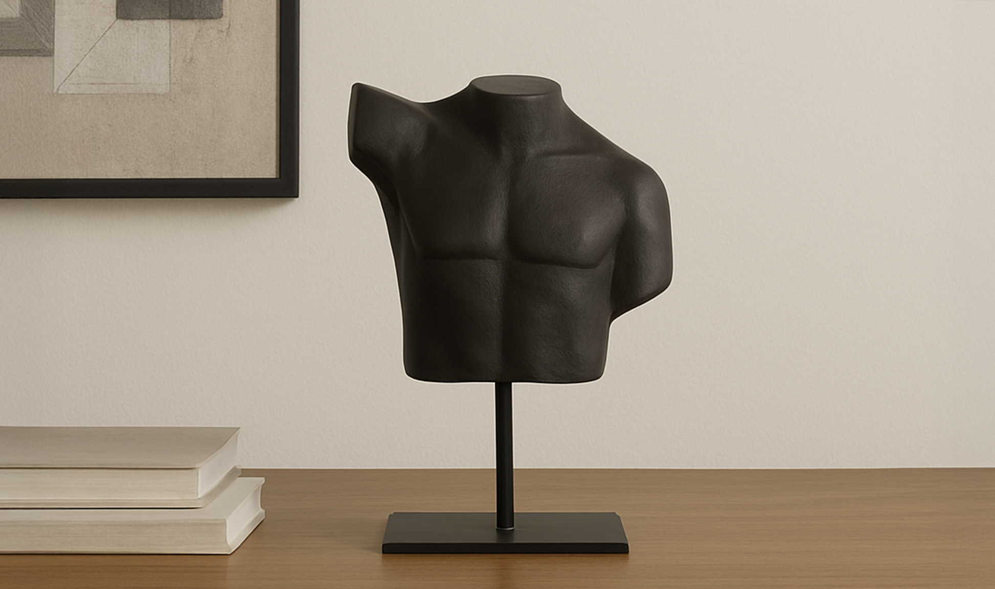 Victor Cast Alumiinum Sculpture Aged Black by Moe's Home Collection - view 4