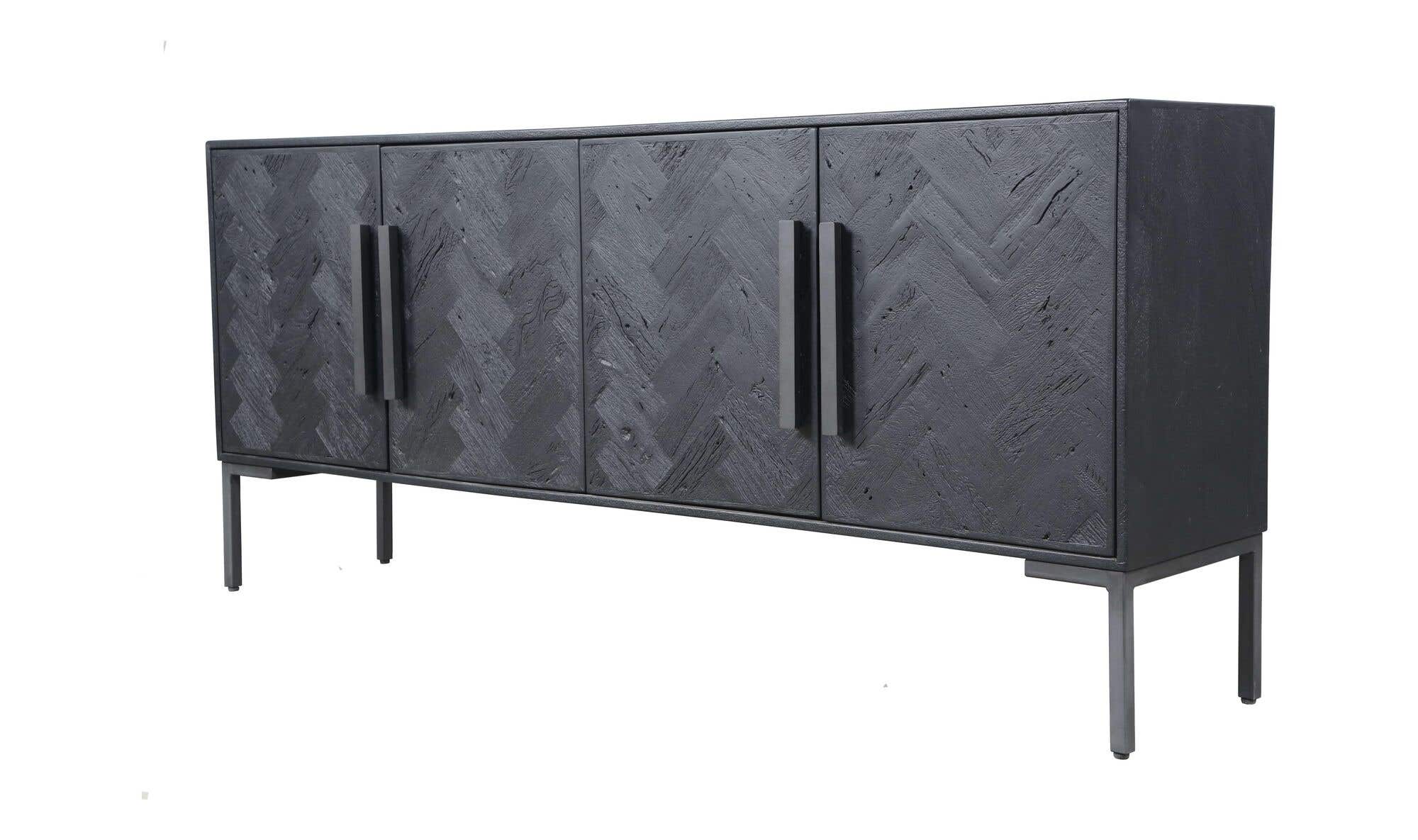Fishbone Sideboard Black by Moe's Home Collection - view 11