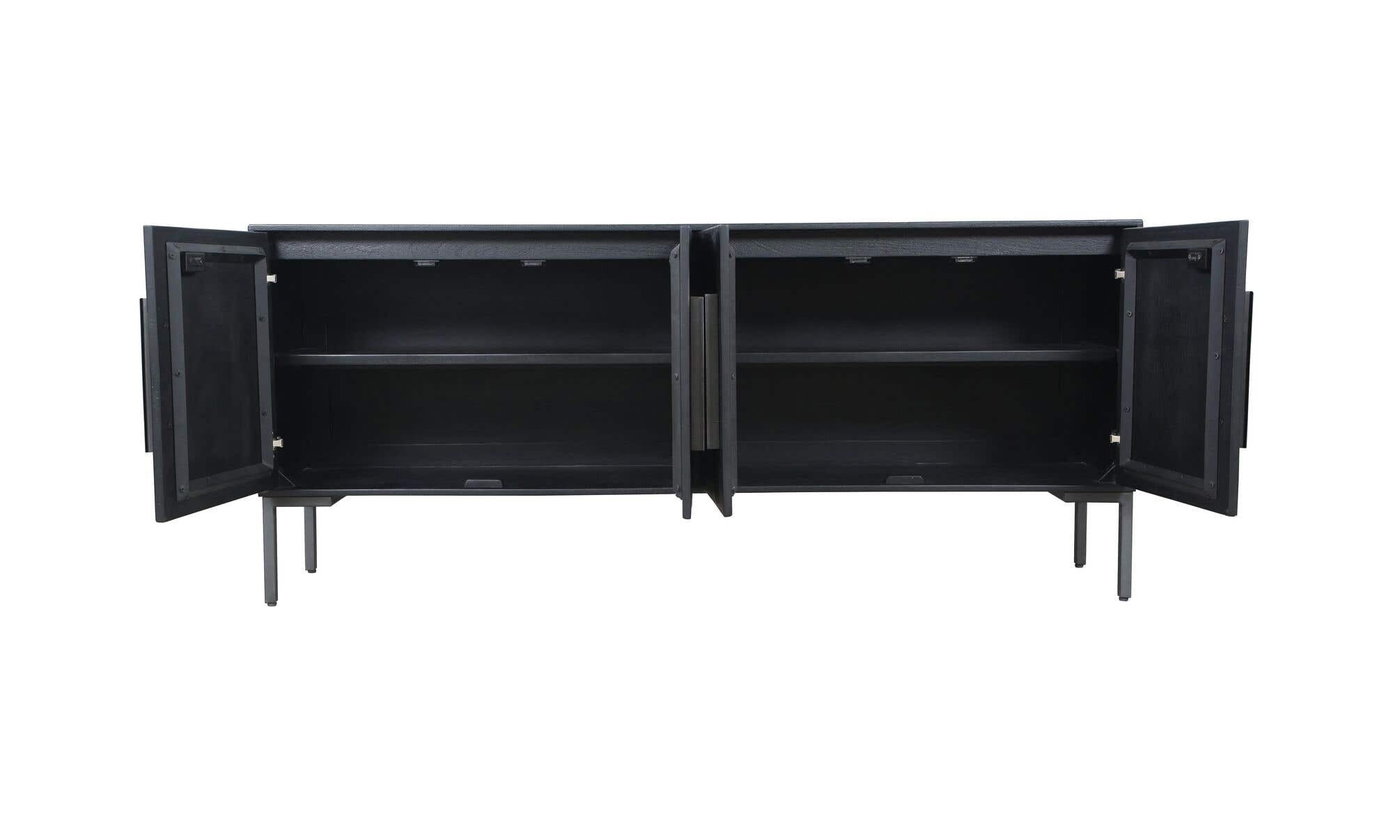 Fishbone Sideboard Black by Moe's Home Collection - view 9