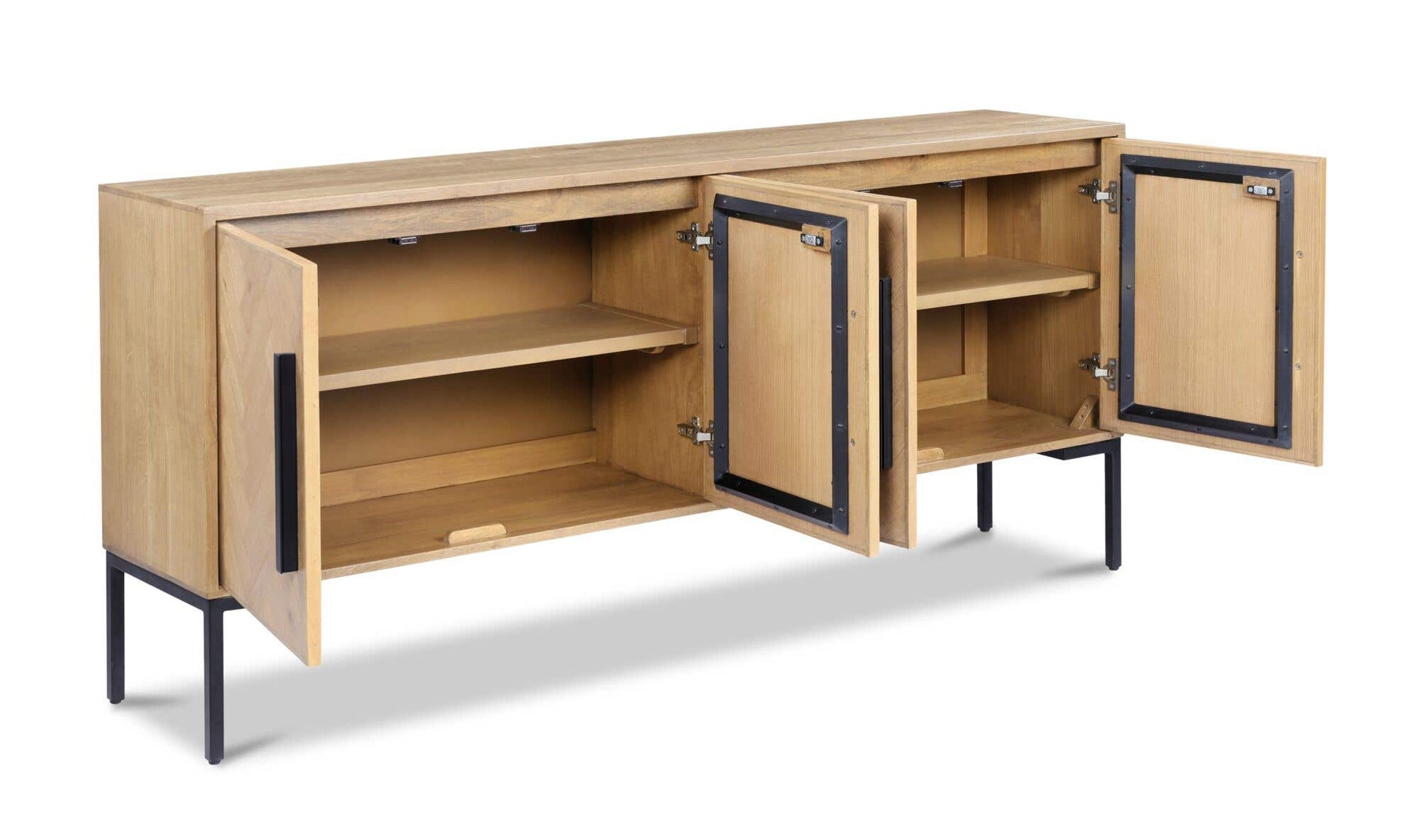 Fishbone Sideboard Natural by Moe's Home Collection - view 8