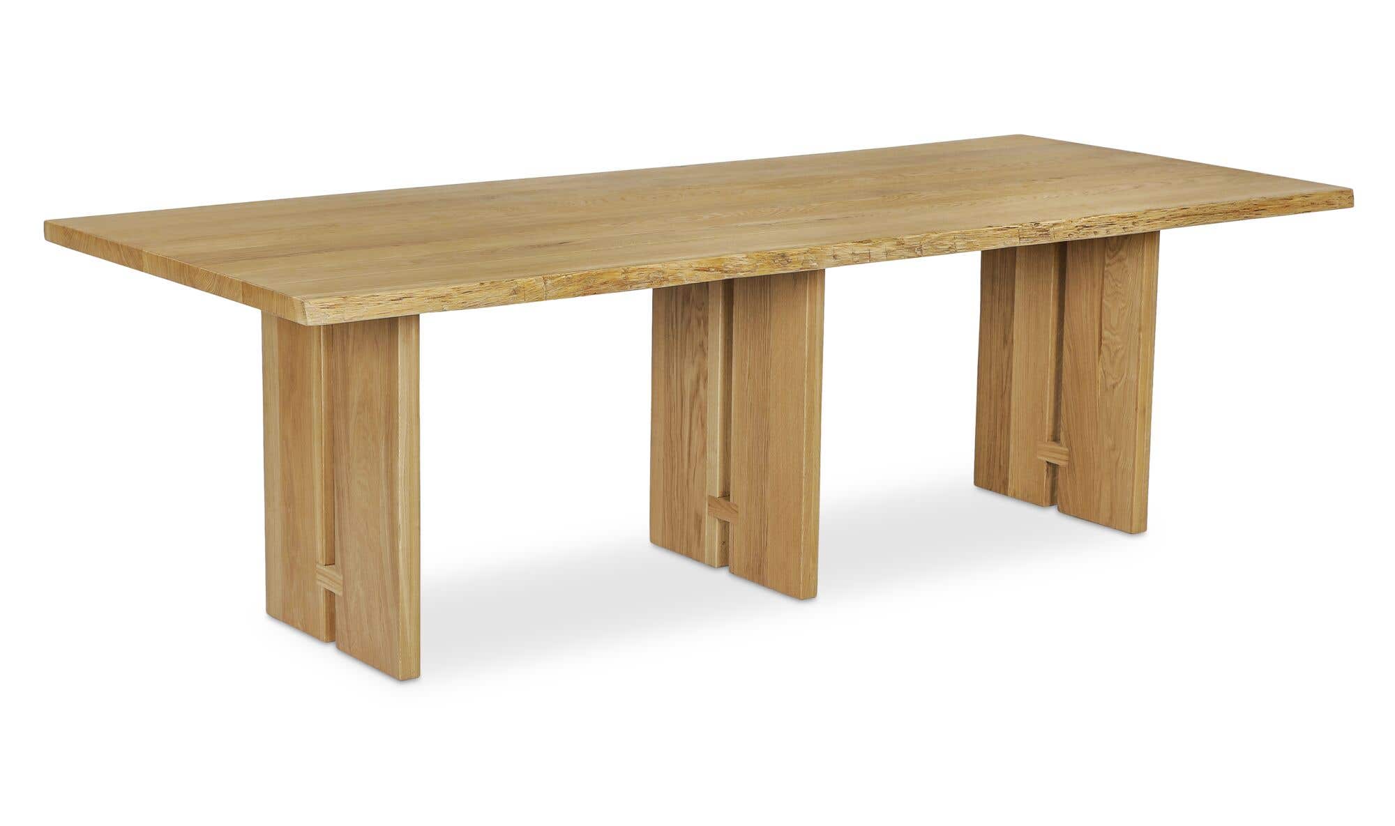Tessa Dining Table Natural by Moe's Home Collection - view 4