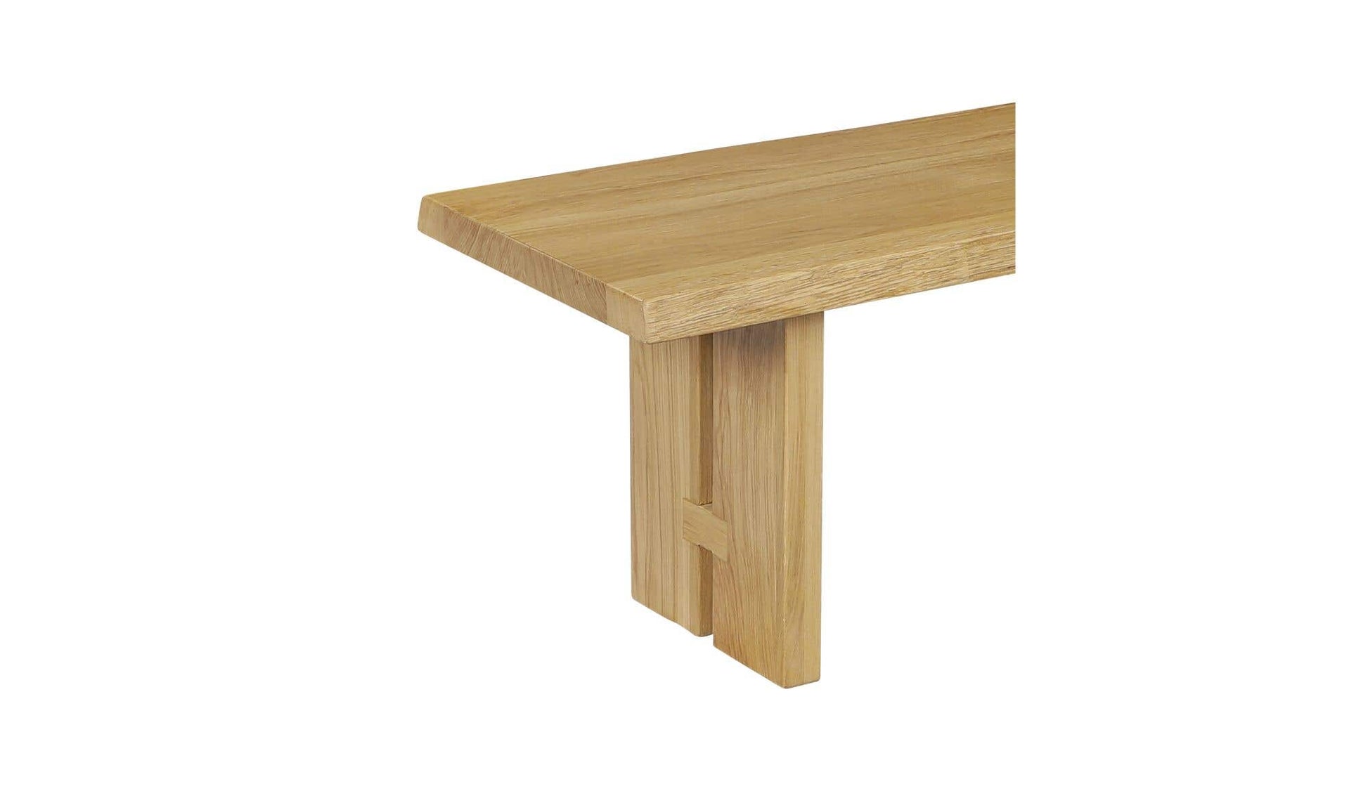 Tessa Dining Bench Natural by Moe's Home Collection - view 5