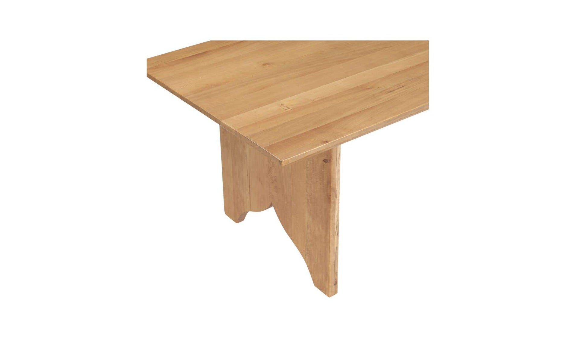 Lake Dining Table Natural by Moe's Home Collection - view 8