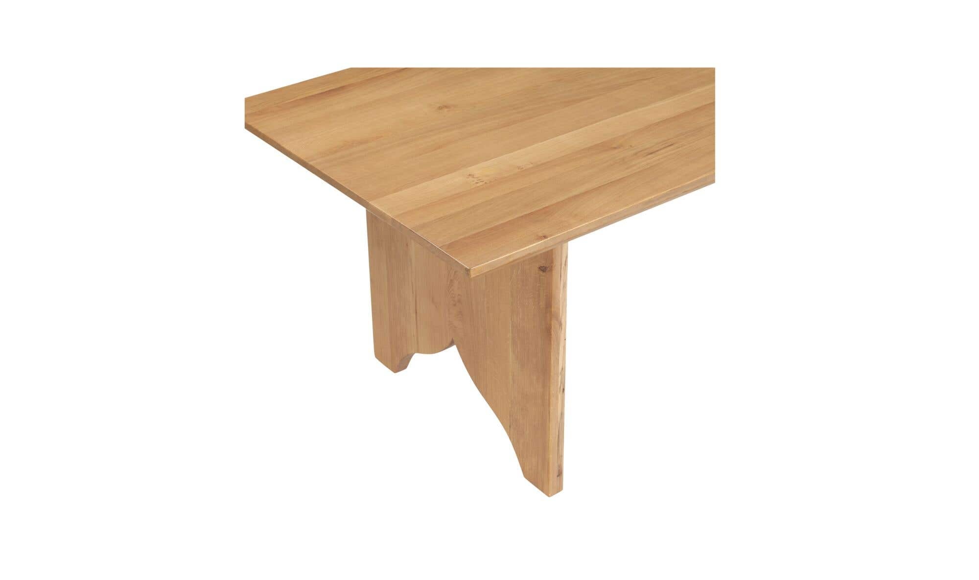 Lake Dining Table Natural by Moe's Home Collection - view 8