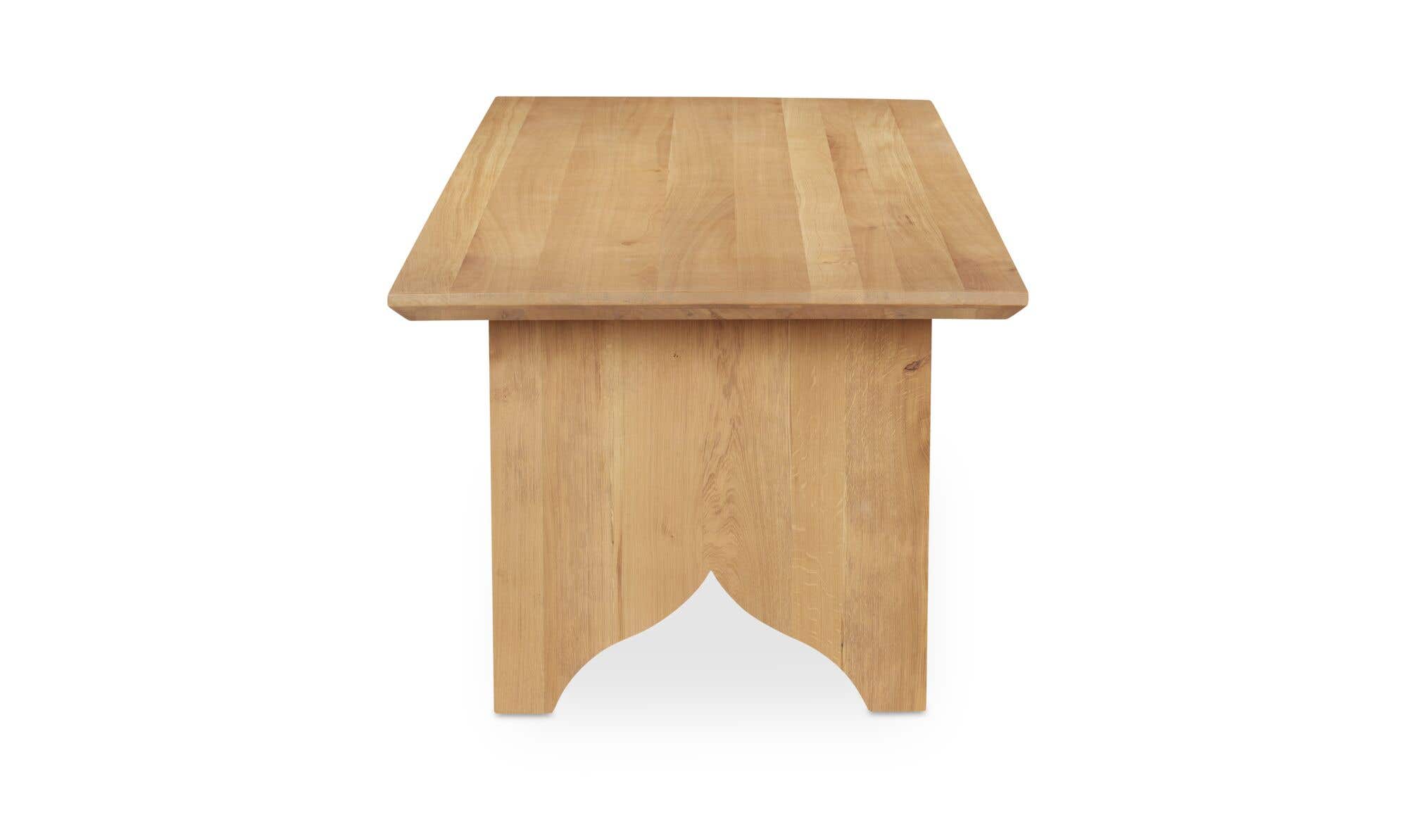 Lake Dining Table Natural by Moe's Home Collection - view 5