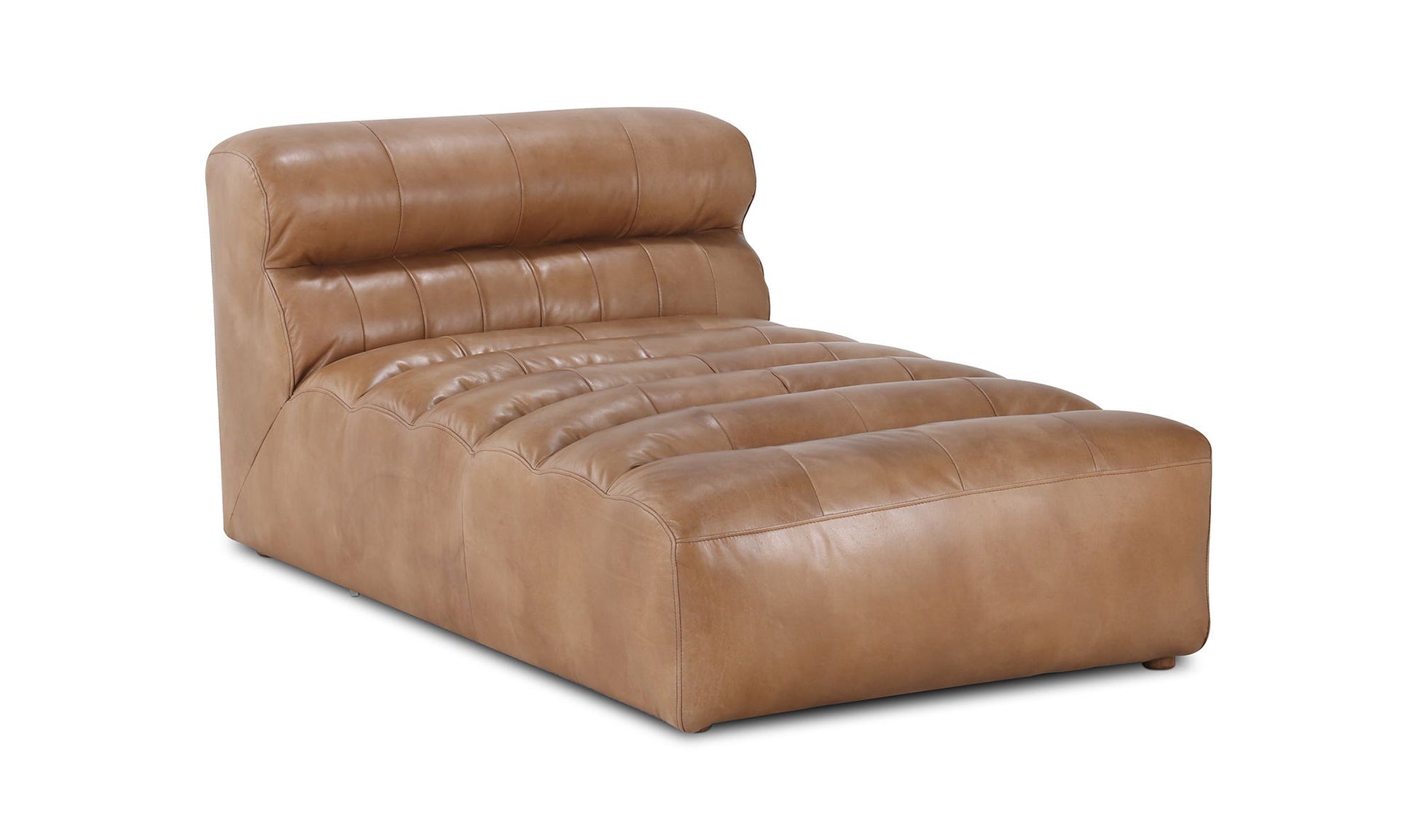 Ramsay Leather Chaise Tan by Moe's Home Collection - view 11