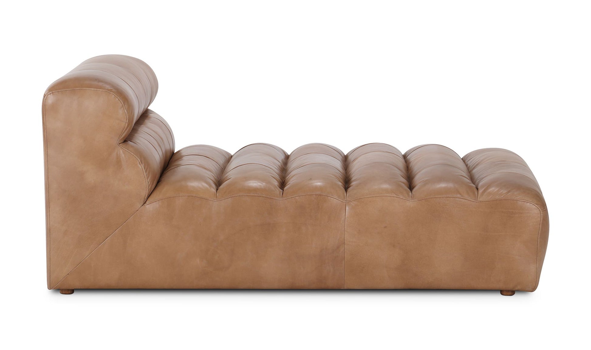 Ramsay Leather Chaise Tan by Moe's Home Collection - view 12