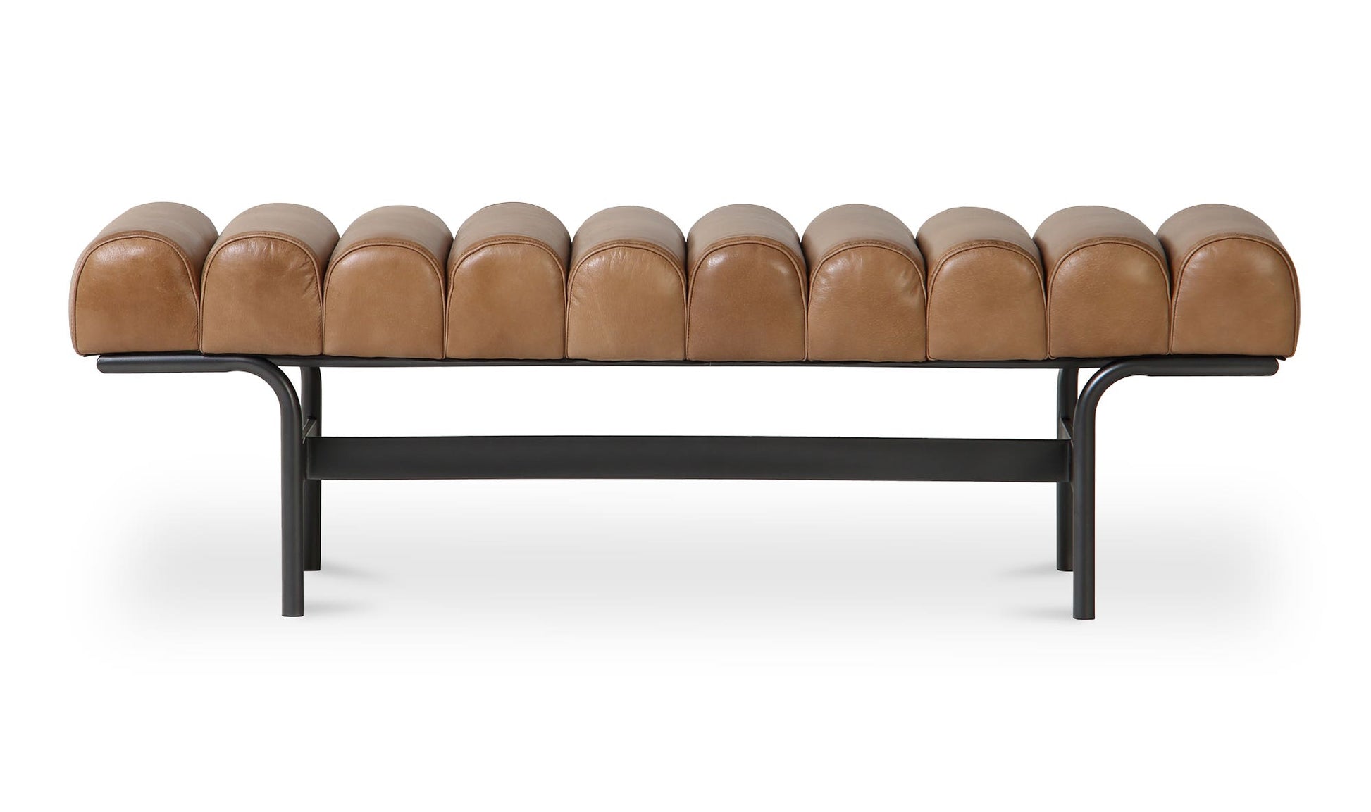 Harrison Bench Tan by Moe's Home Collection - view 5