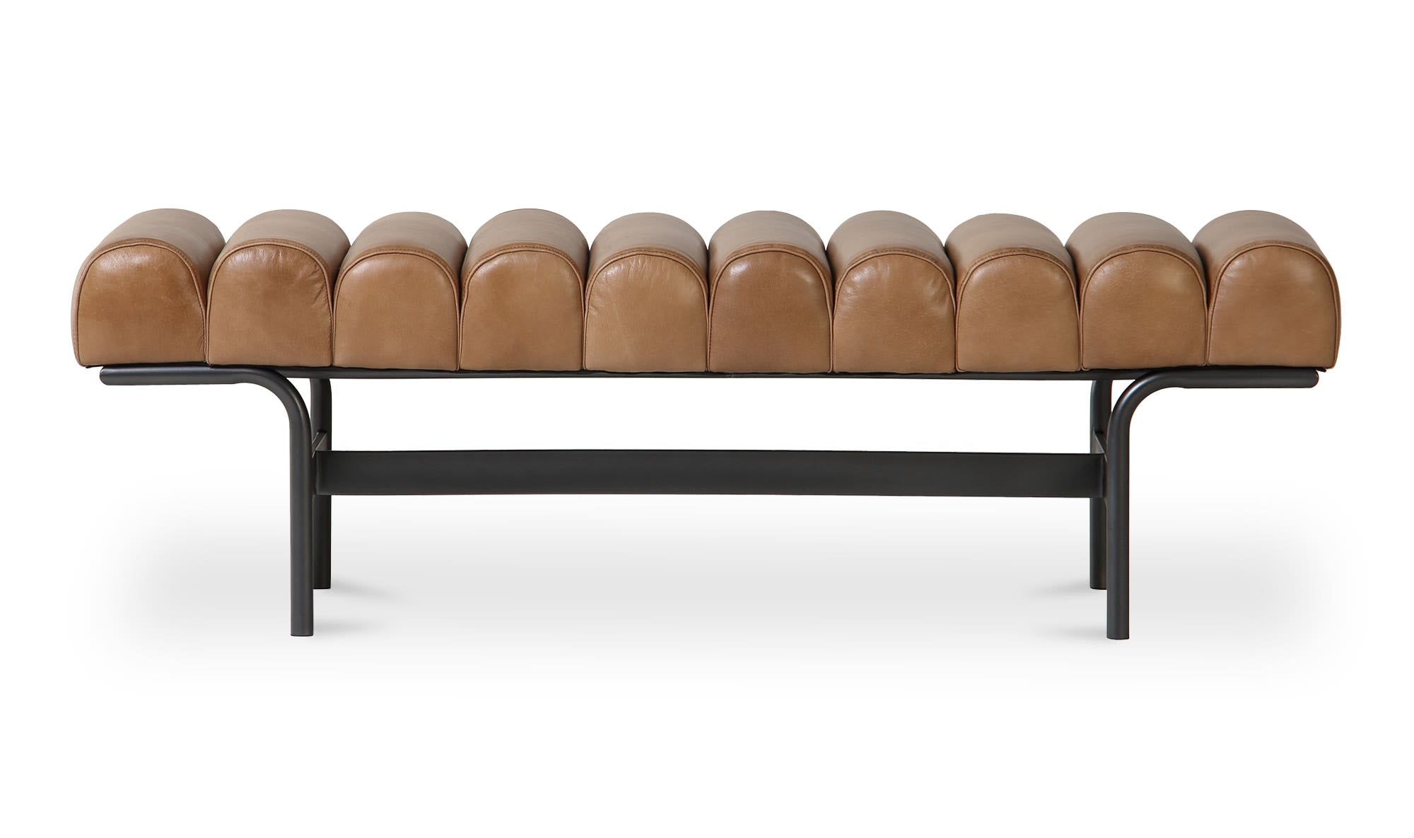 Harrison Bench Tan by Moe's Home Collection - view 5