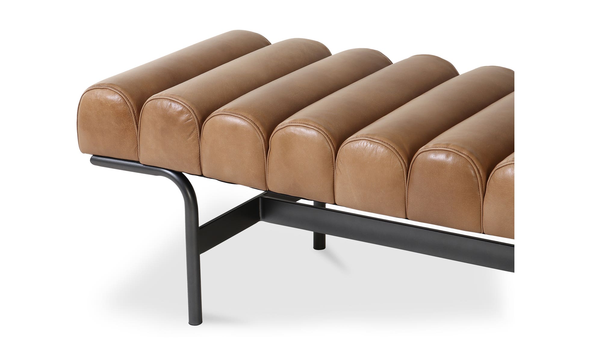 Harrison Bench Tan by Moe's Home Collection - view 10
