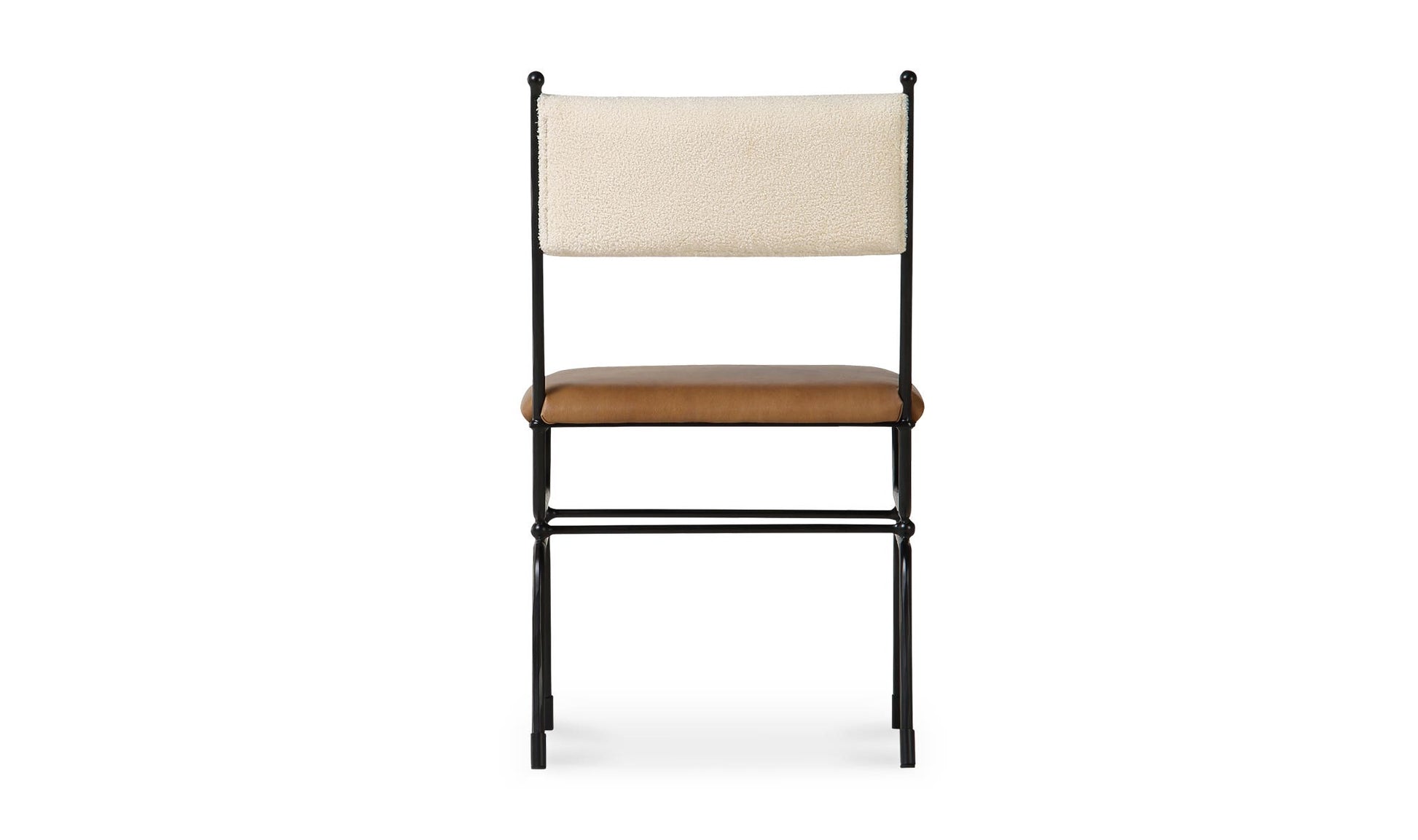 Posta Dining Chair Brown Leather by Moe's Home Collection - view 11