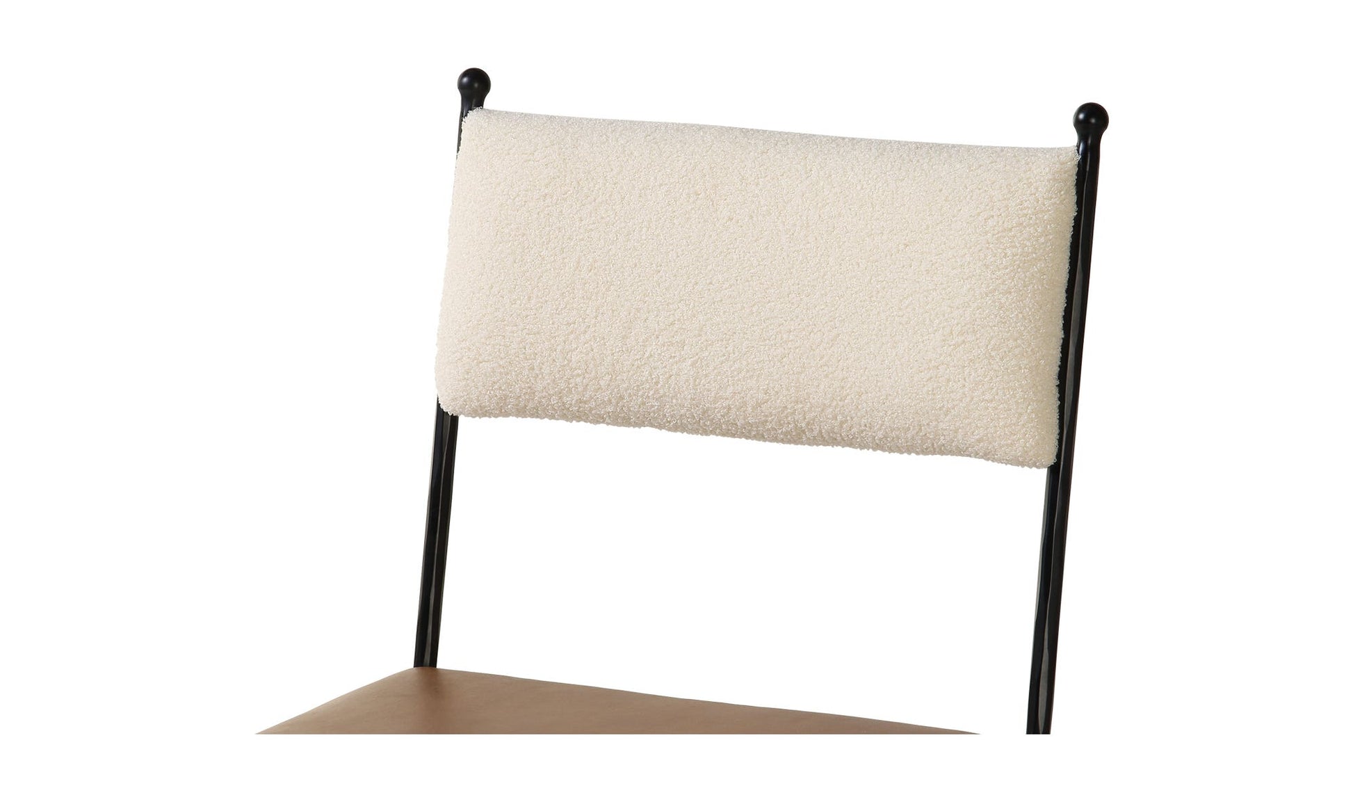 Posta Dining Chair Brown Leather by Moe's Home Collection - view 12