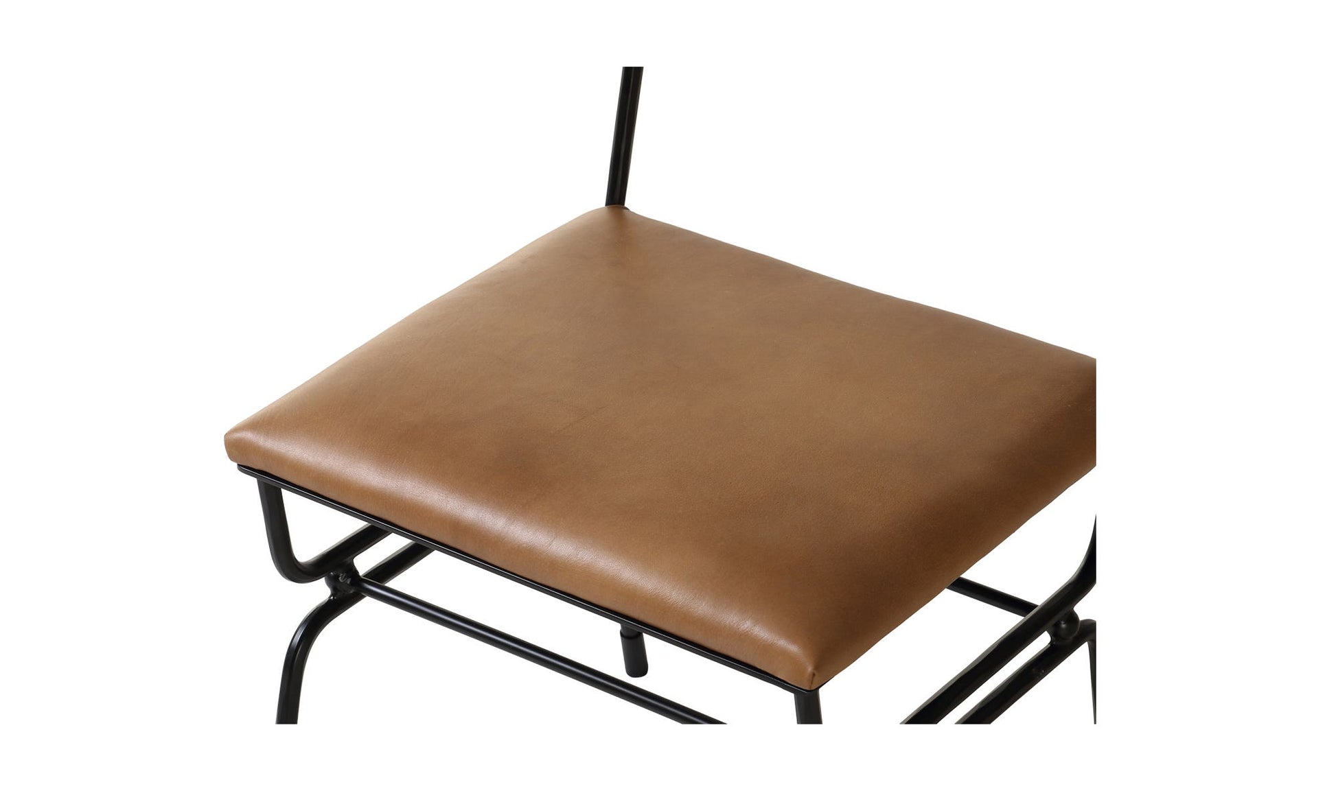 Posta Dining Chair Brown Leather by Moe's Home Collection - view 13