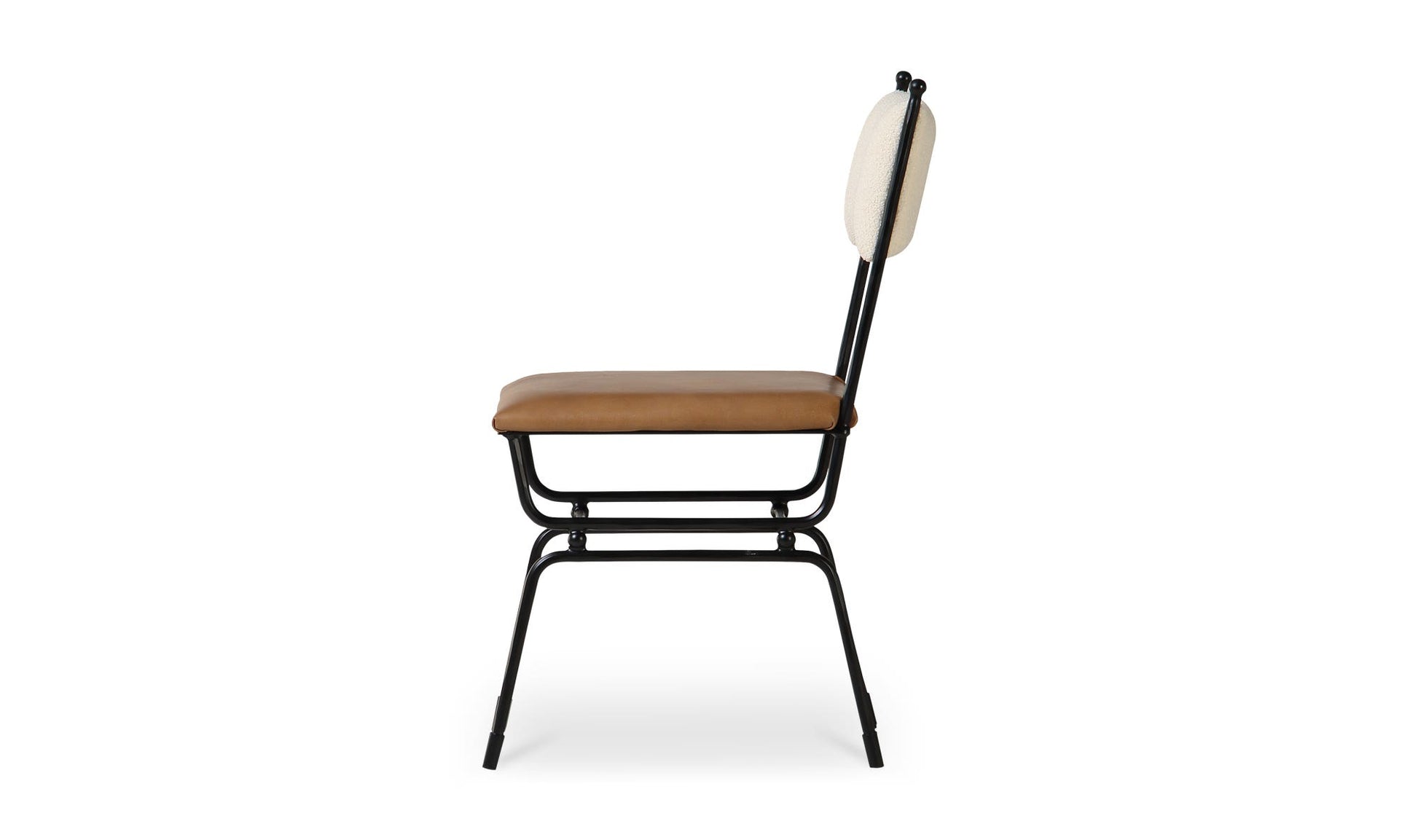 Posta Dining Chair Brown Leather by Moe's Home Collection - view 10